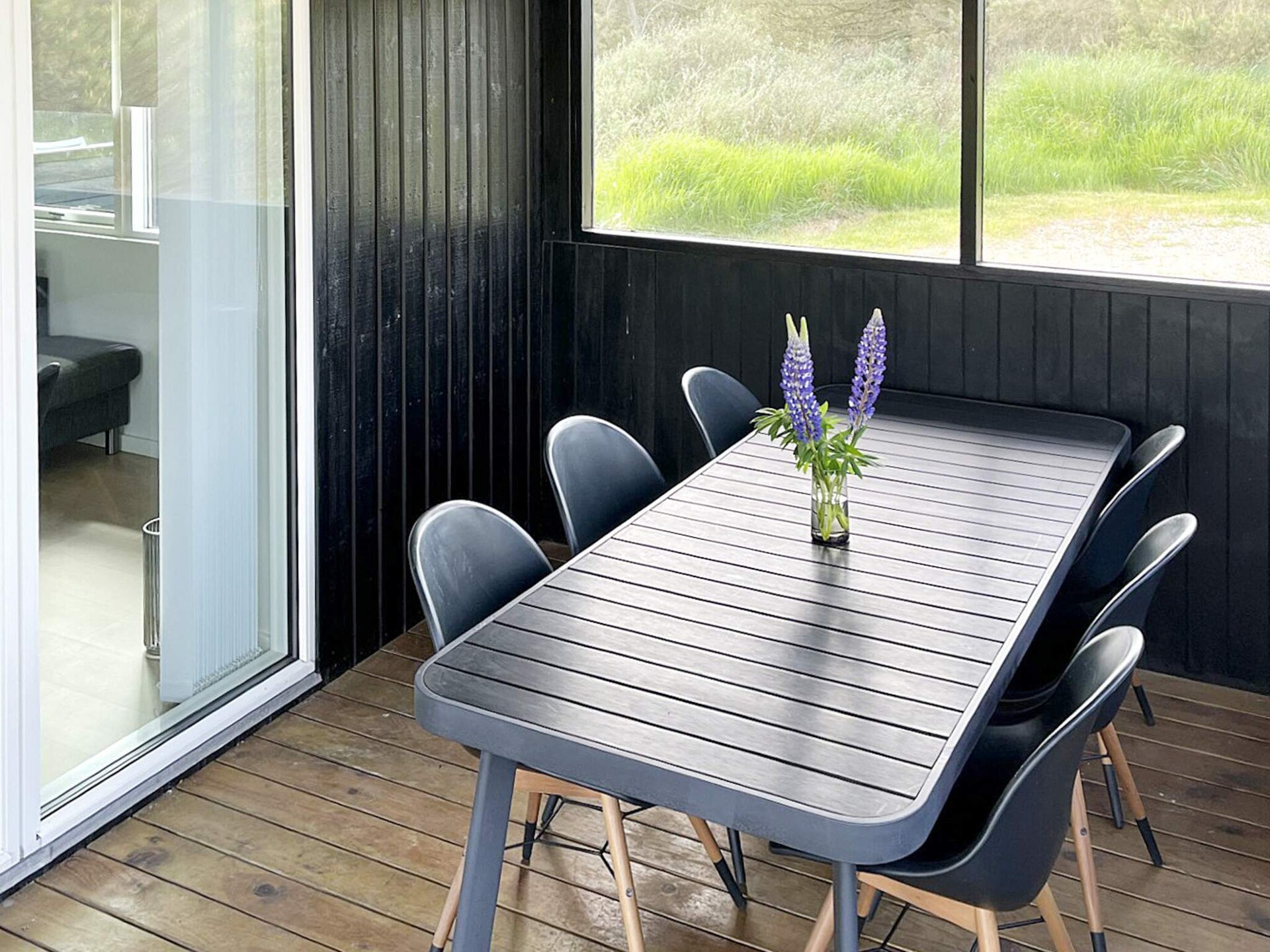 Modern vakantiehuis in Saltum met houtschoorsteen en tuin - foto 33
