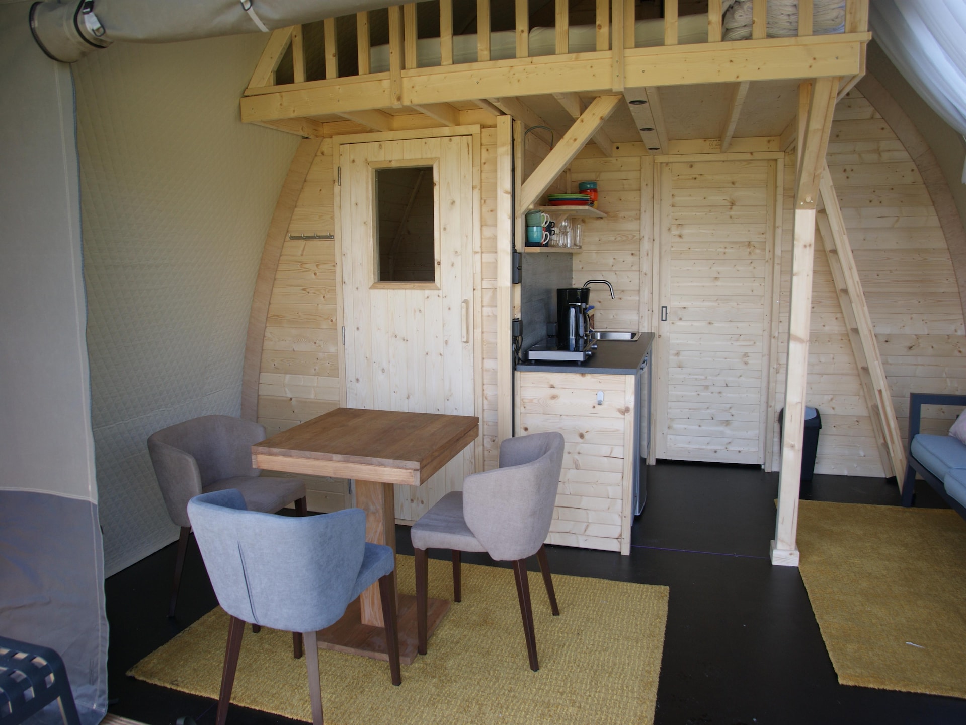 Wellness en luxe glamping in Tentlodge Fazant in Dalerveen - foto 2