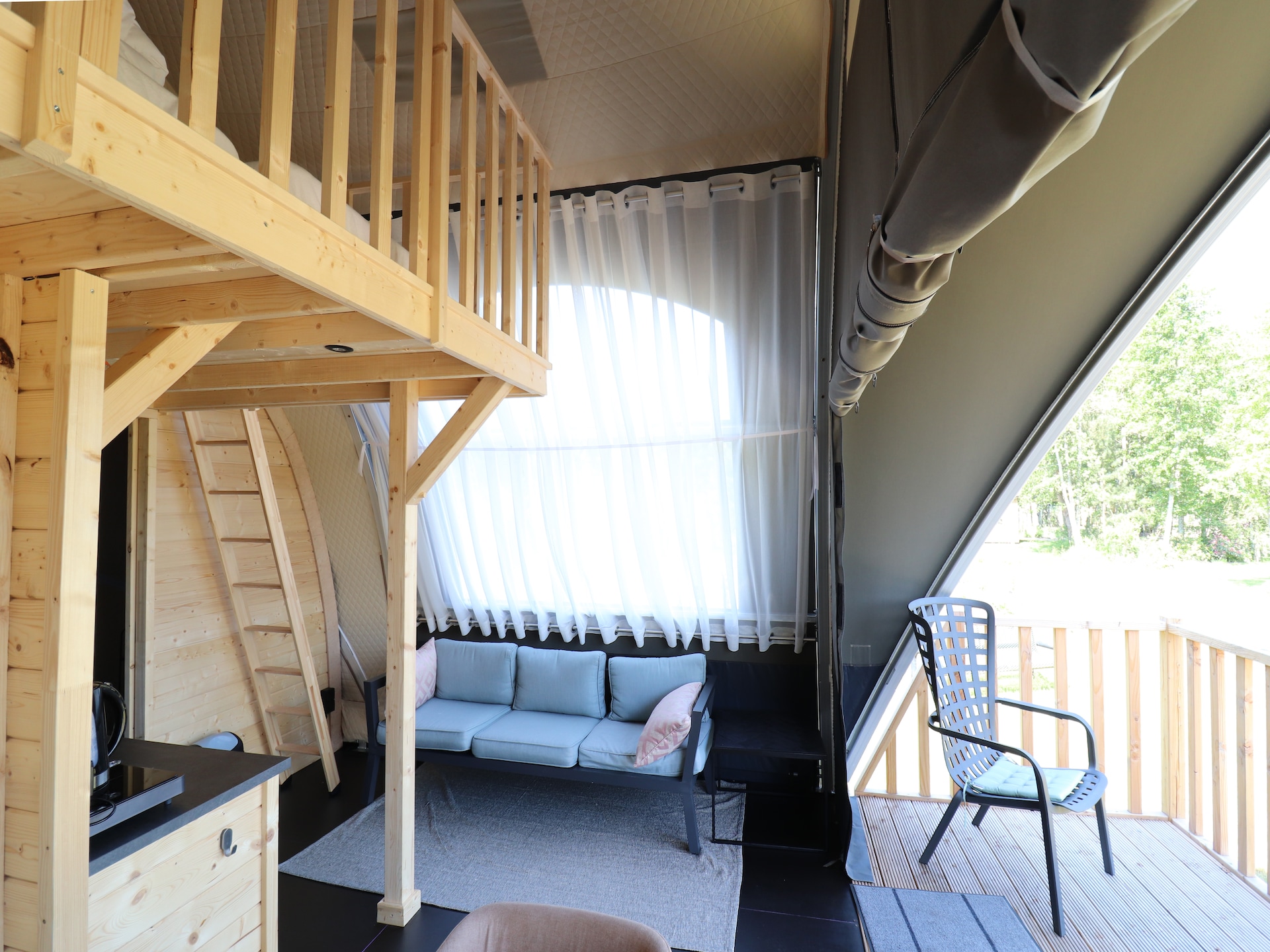 Wellness en luxe glamping in Tentlodge Fazant in Dalerveen - foto 25