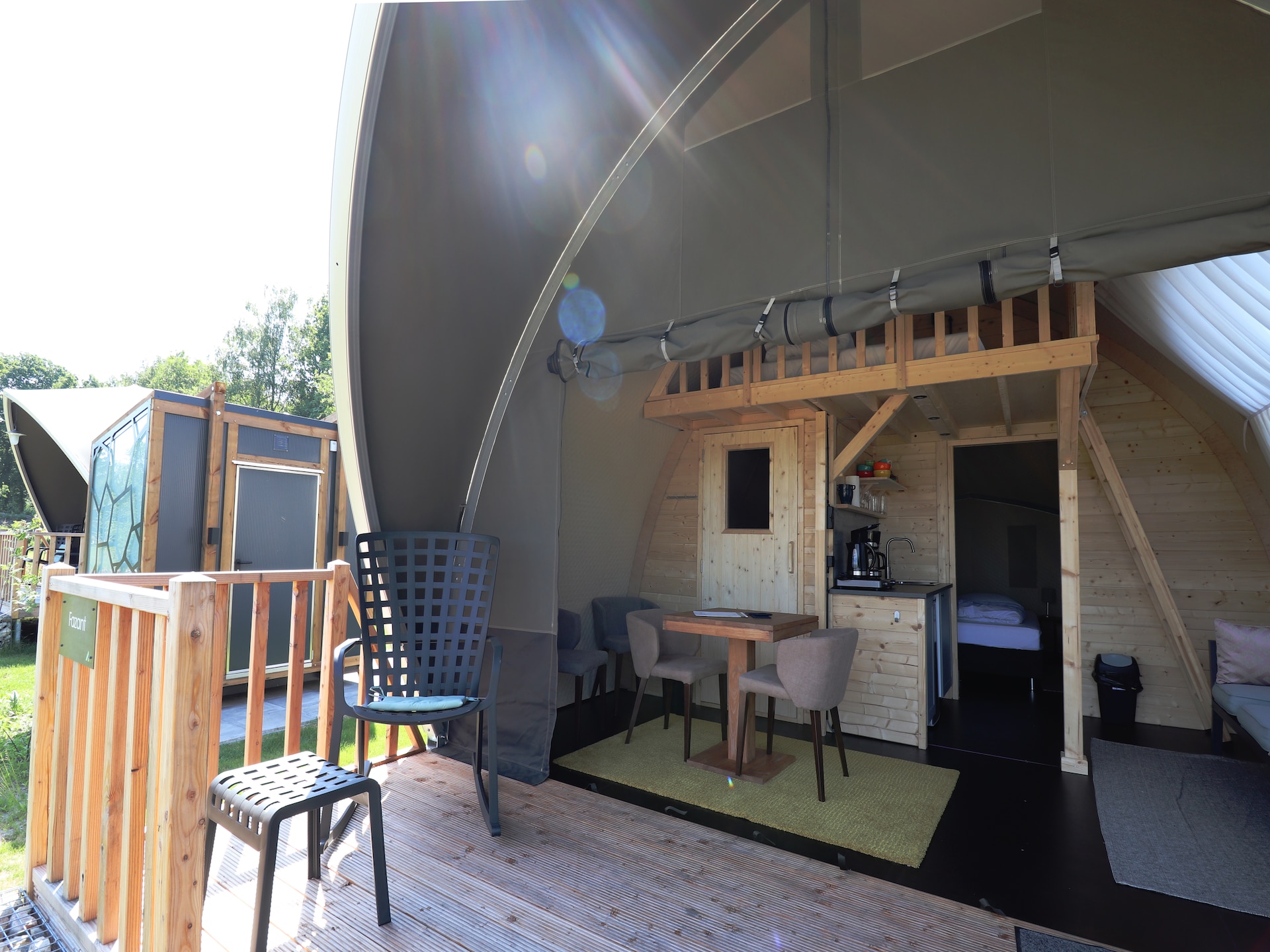 Wellness en luxe glamping in Tentlodge Fazant in Dalerveen - foto 19