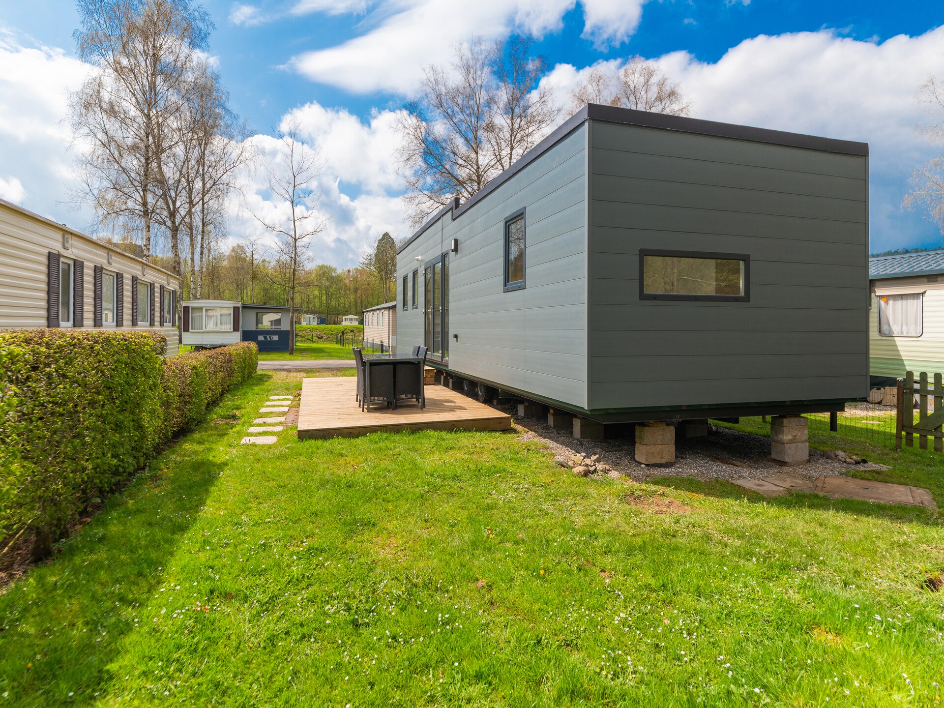 6-persoons chalet aan het meer in Erezée: Le Baroudeur - foto 6