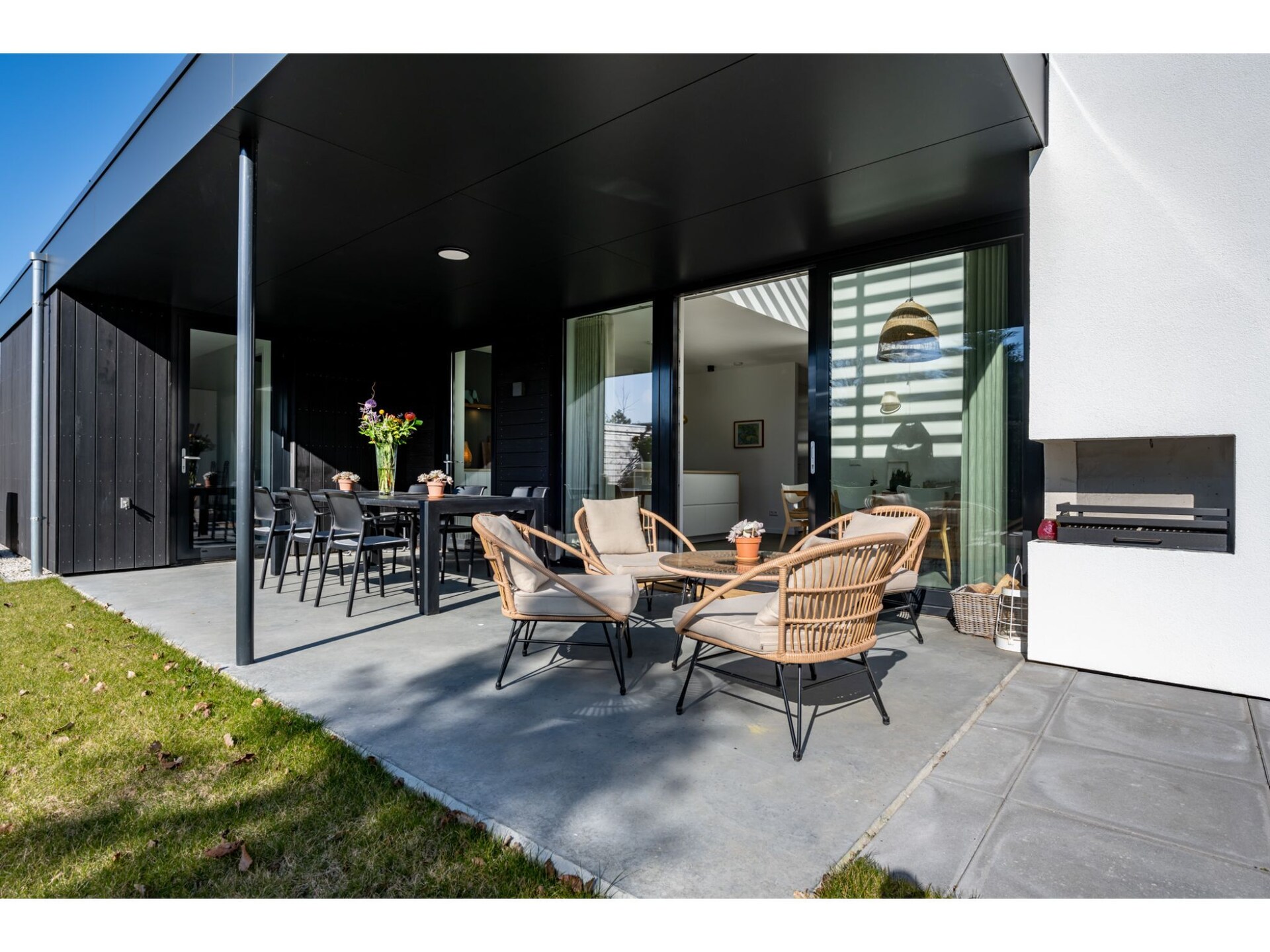 Modern vakantiehuis met buitenhaard aan Veerse Meer in Kamperland - foto 22