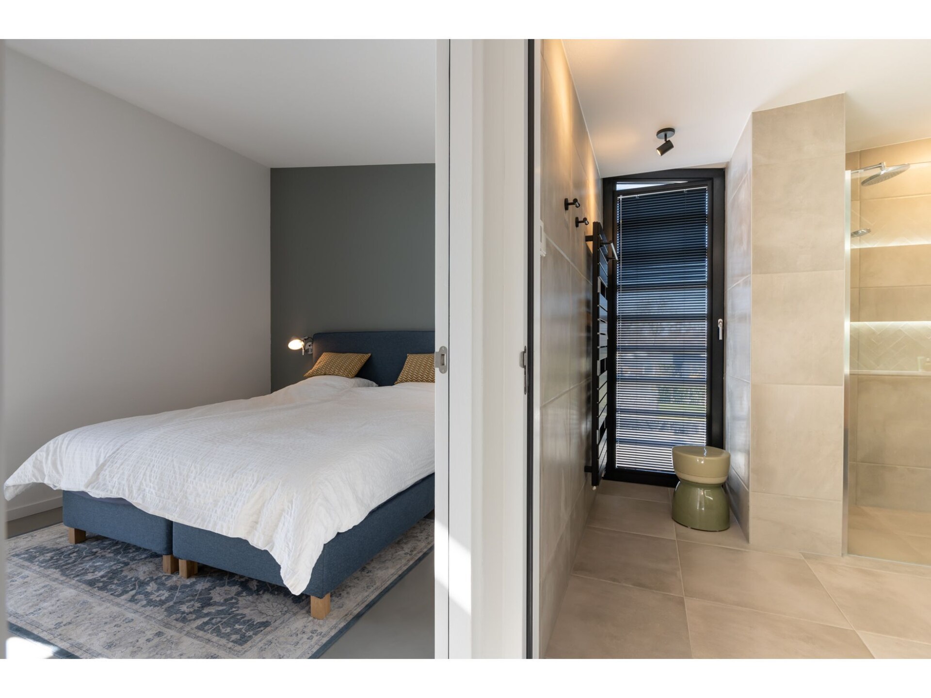 Modern vakantiehuis met buitenhaard aan Veerse Meer in Kamperland - foto 12