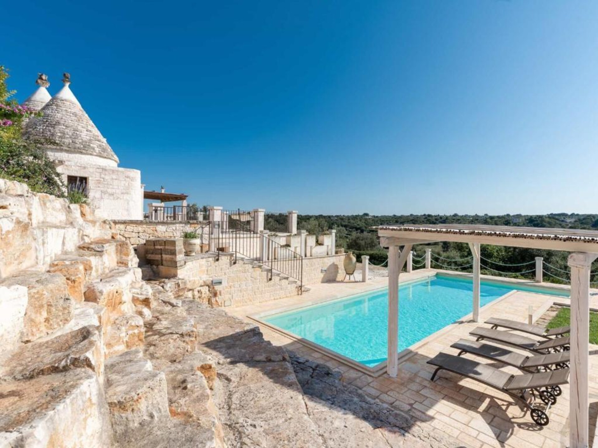 Authentiek Trullo Il Pupineto nabij Ostuni met privézwembad - foto 21