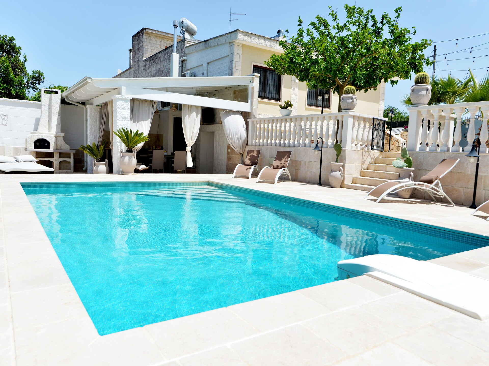 Luxe villa met zwembad en pizzaoven in Locorotondo, Apulië - foto 2