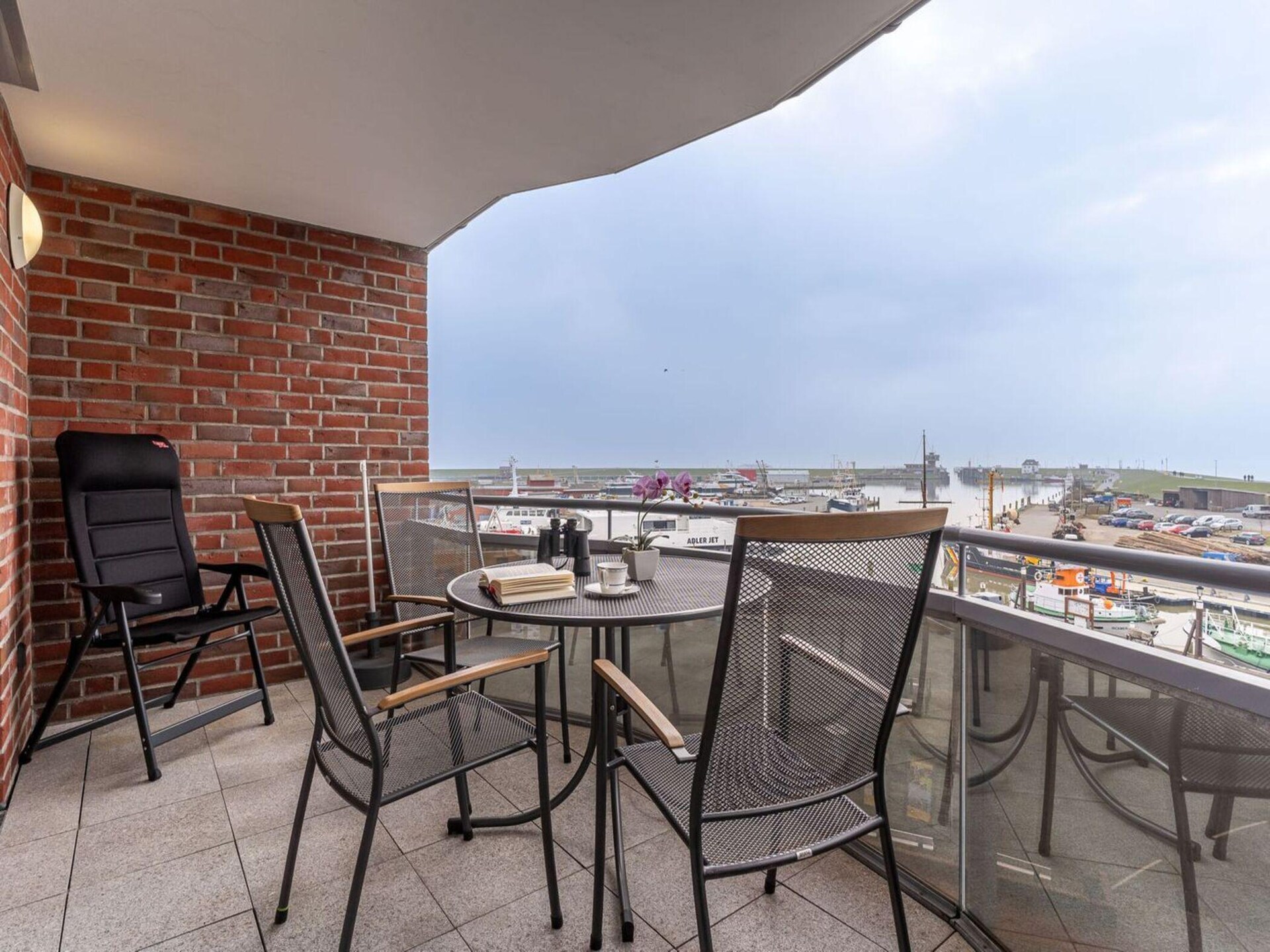 Appartement op de 3e verdieping aan de haven van Büsum met balkon en zeezicht - foto 2