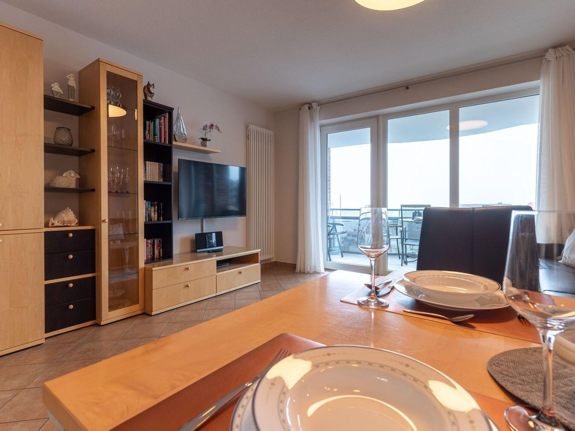 Appartement op de 3e verdieping aan de haven van Büsum met balkon en zeezicht - foto 8
