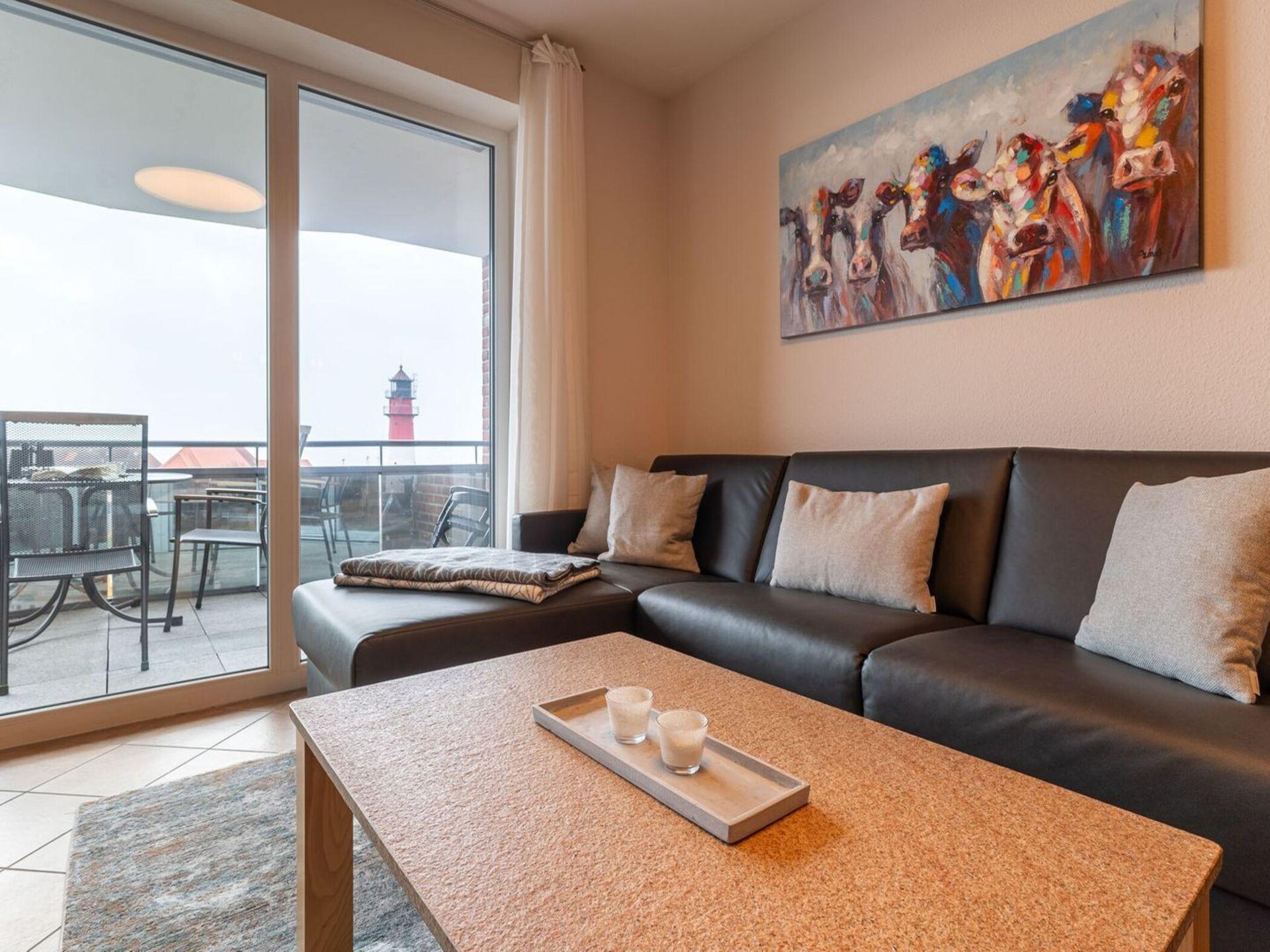 Appartement op de 3e verdieping aan de haven van Büsum met balkon en zeezicht - foto 7