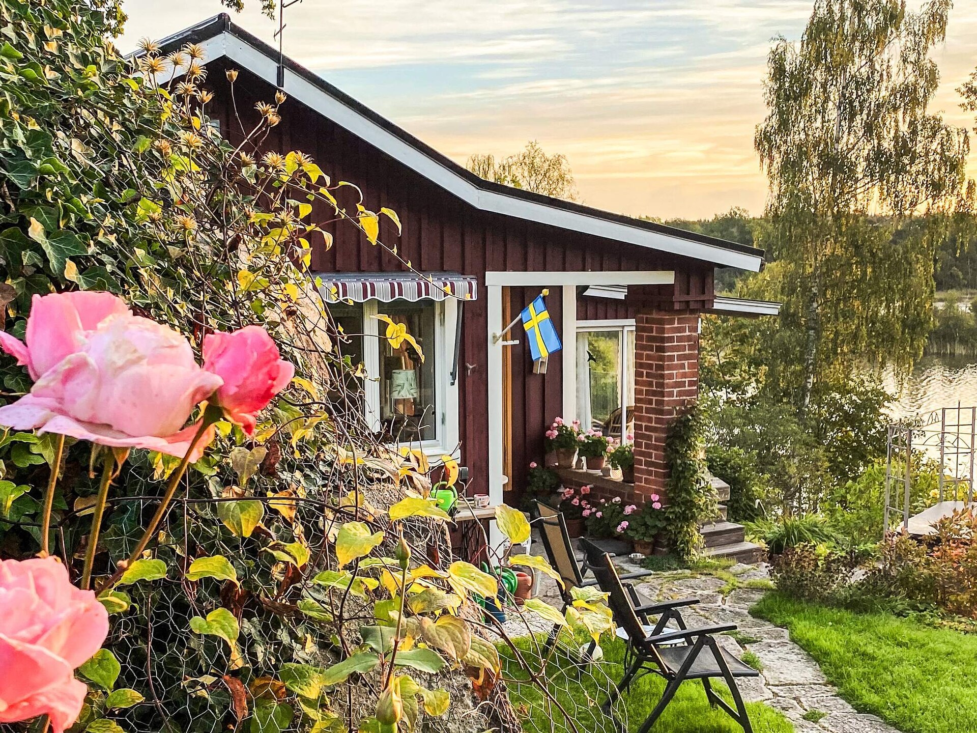 Vrijstaand vakantiehuis aan meer Järnlunden met privéstrand en roeiboot - foto 9