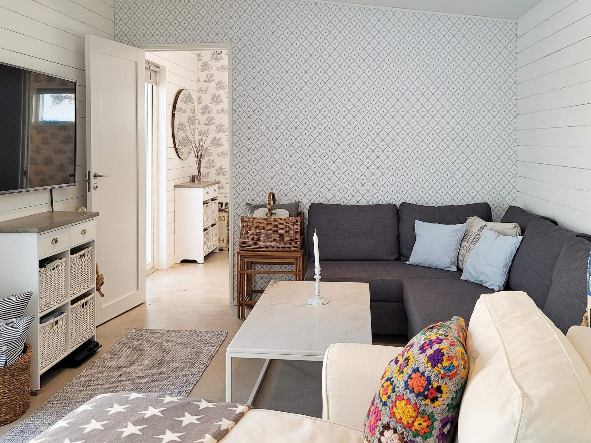 Op 450 m van zee: Modern vakantiehuis in Ellös voor 8 personen - foto 15