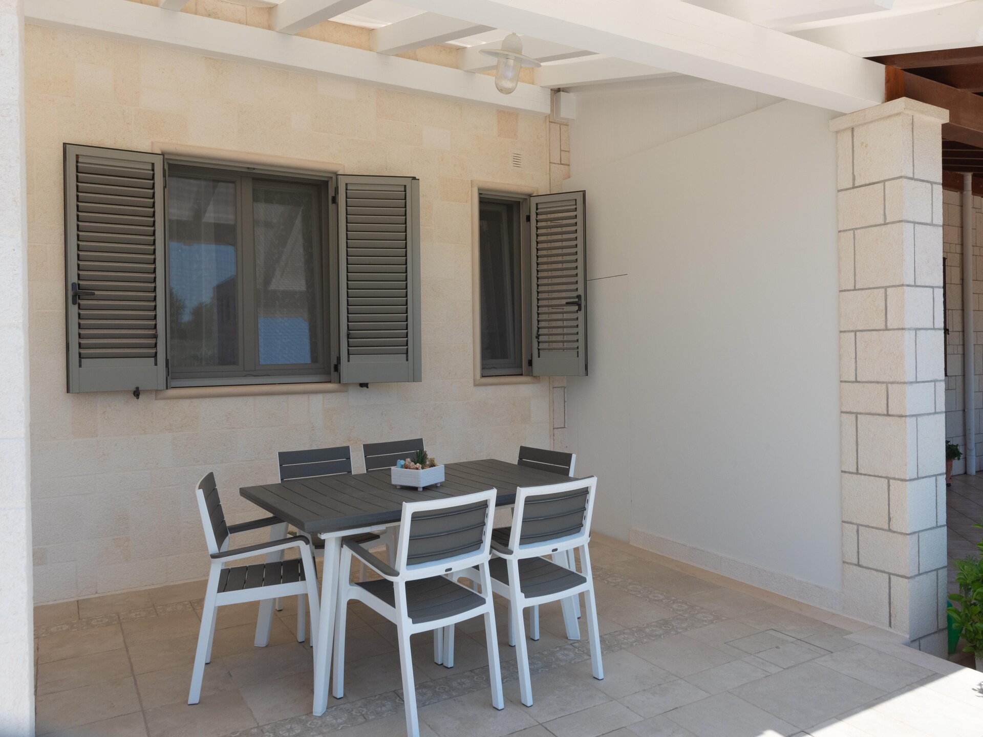 Licht vakantiehuis bij Cisternino met overdekt terras - foto 25