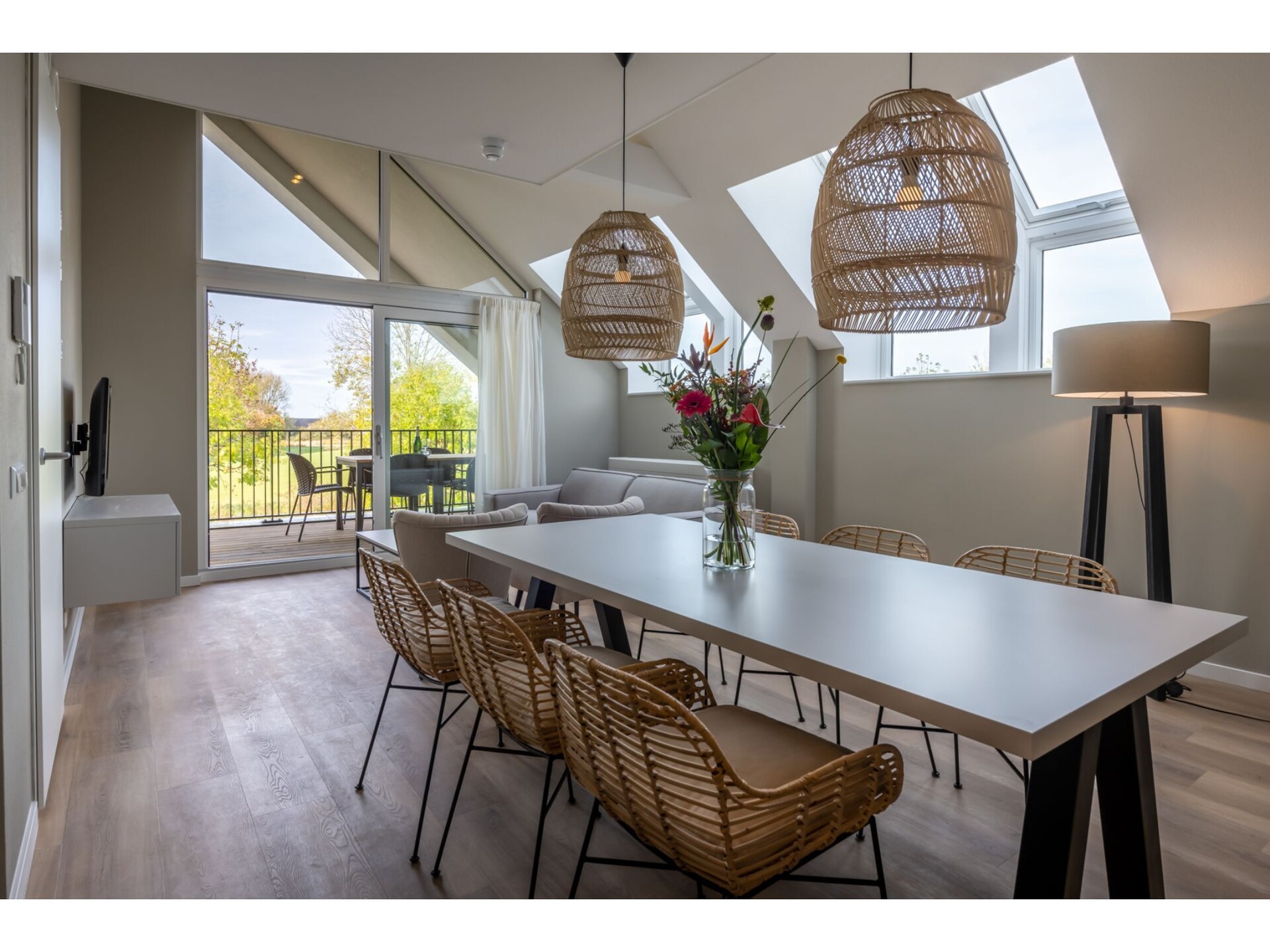 Luxe penthouse aan jachthaven Kamperland met uitzicht over polder - foto 4