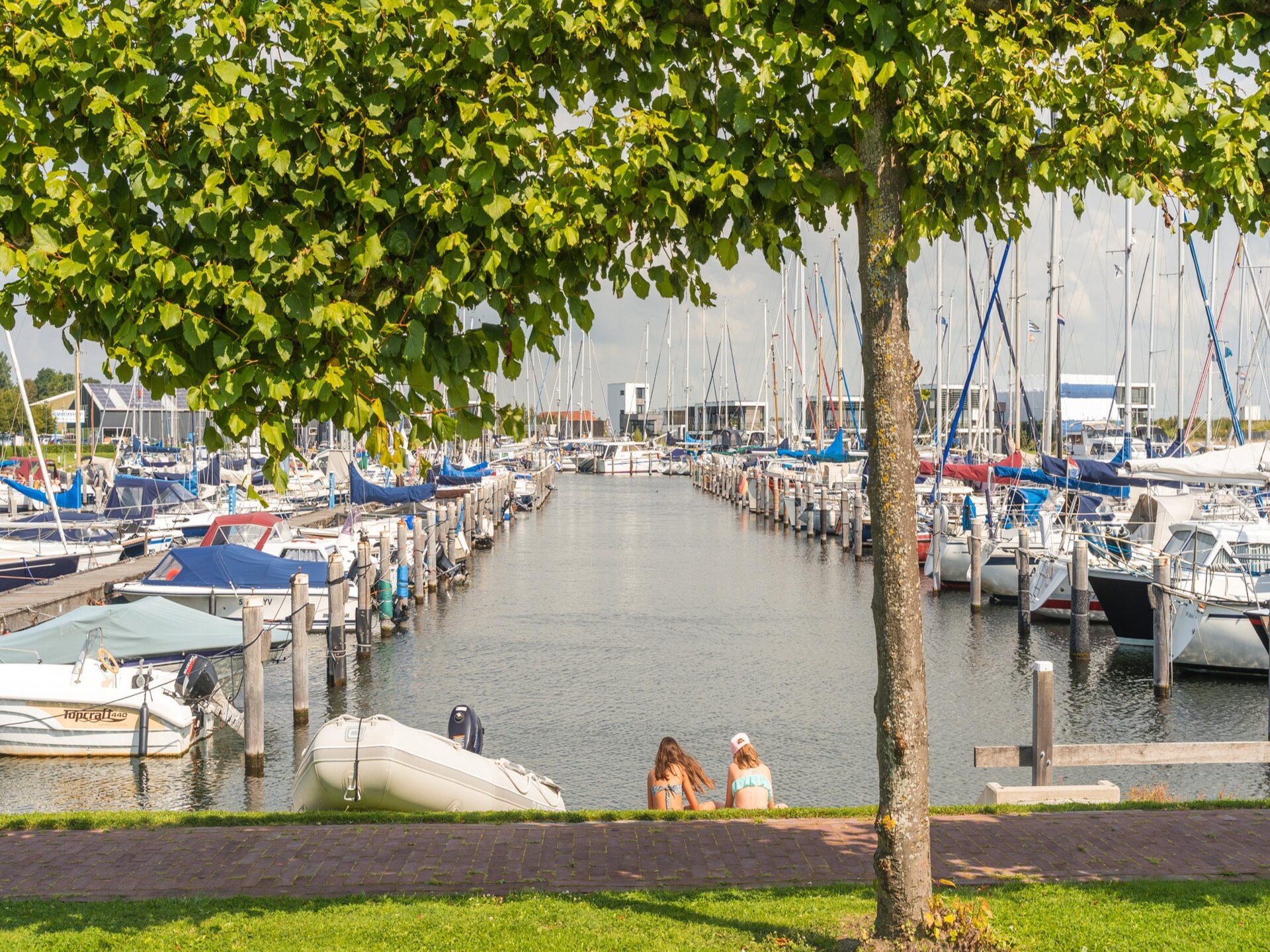 Luxe penthouse aan jachthaven Kamperland met uitzicht over polder - foto 19