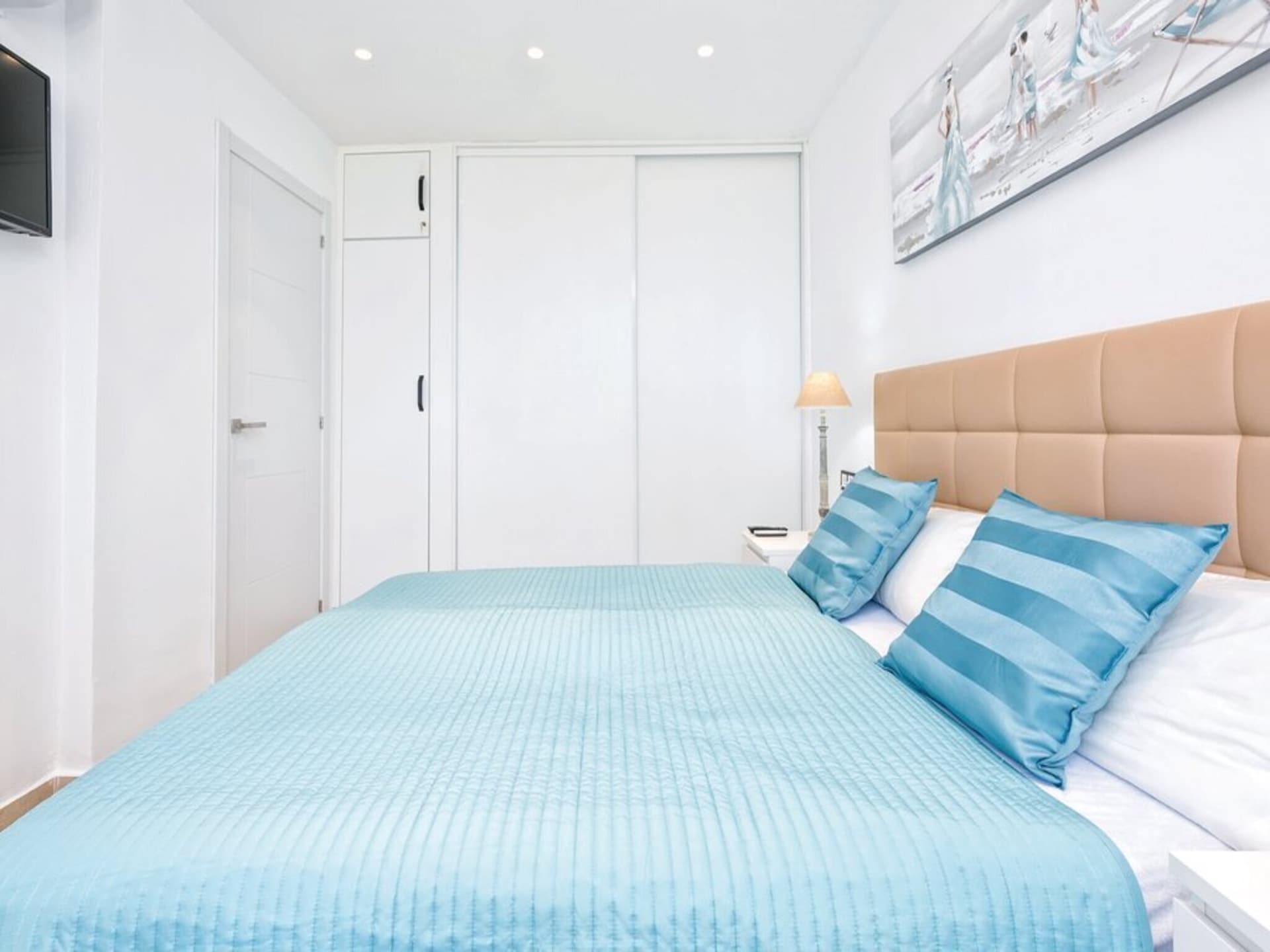 Perla de Algaida II: Elegant zeezicht appartement op 200m van het strand in Mijas - foto 12