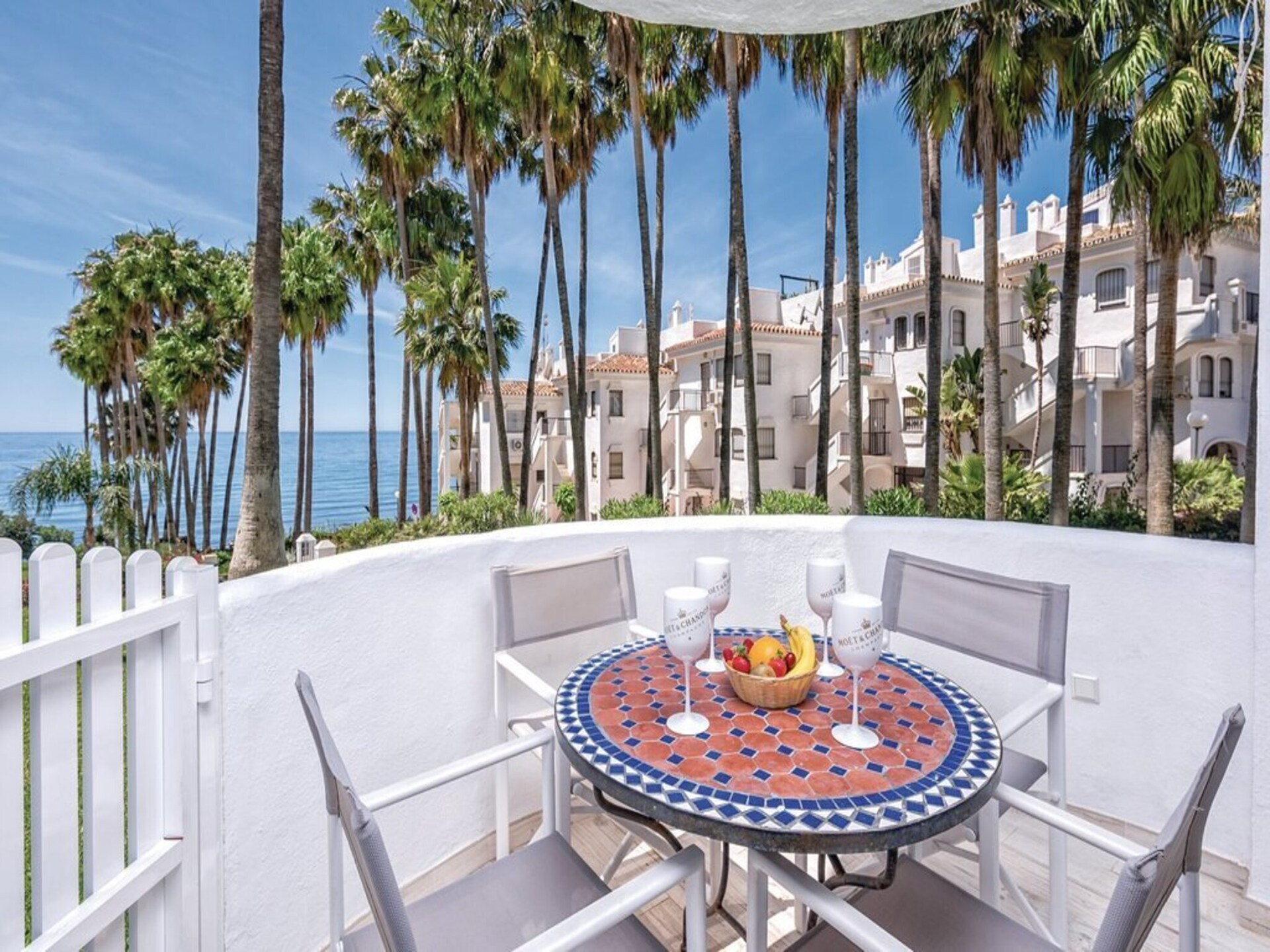 Perla de Algaida II: Elegant zeezicht appartement op 200m van het strand in Mijas - foto 19