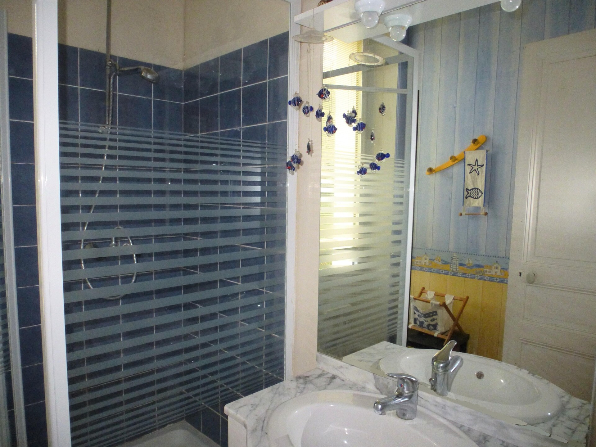 Appartement Port-Blanc met zeezicht en tuin nabij het strand - foto 19