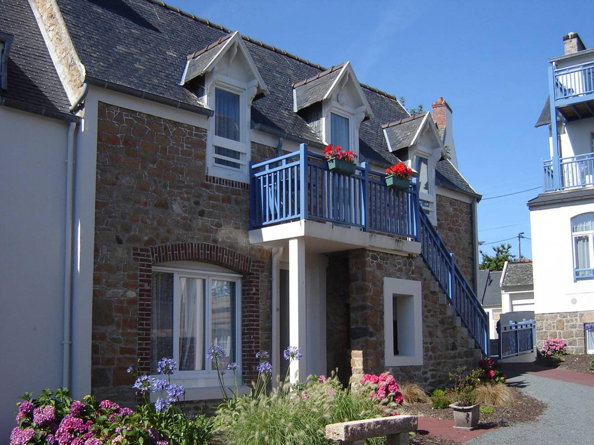 4-persoons appartement aan het strand in Trégastel - foto 6