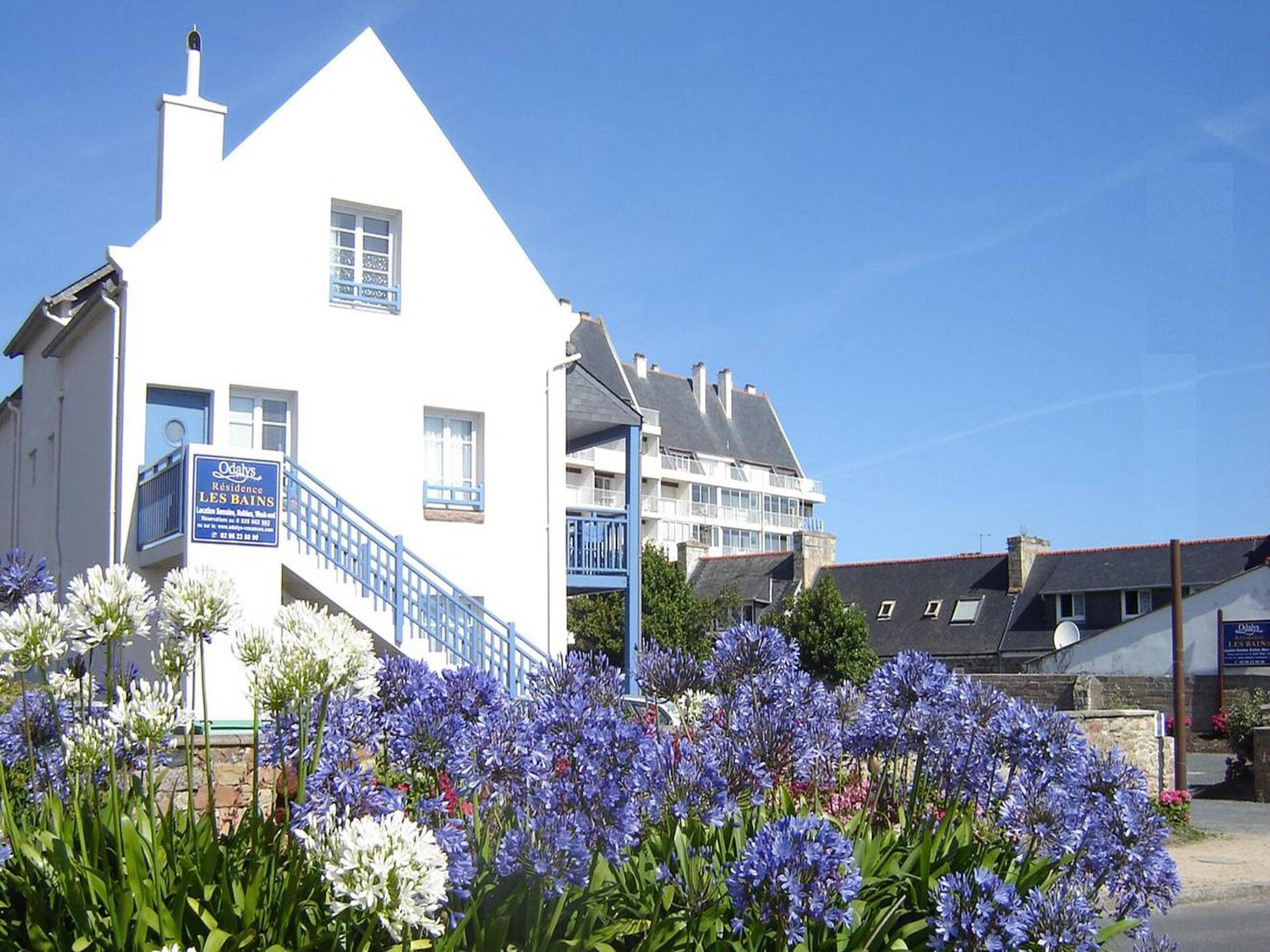 4-persoons appartement aan het strand in Trégastel - foto 7