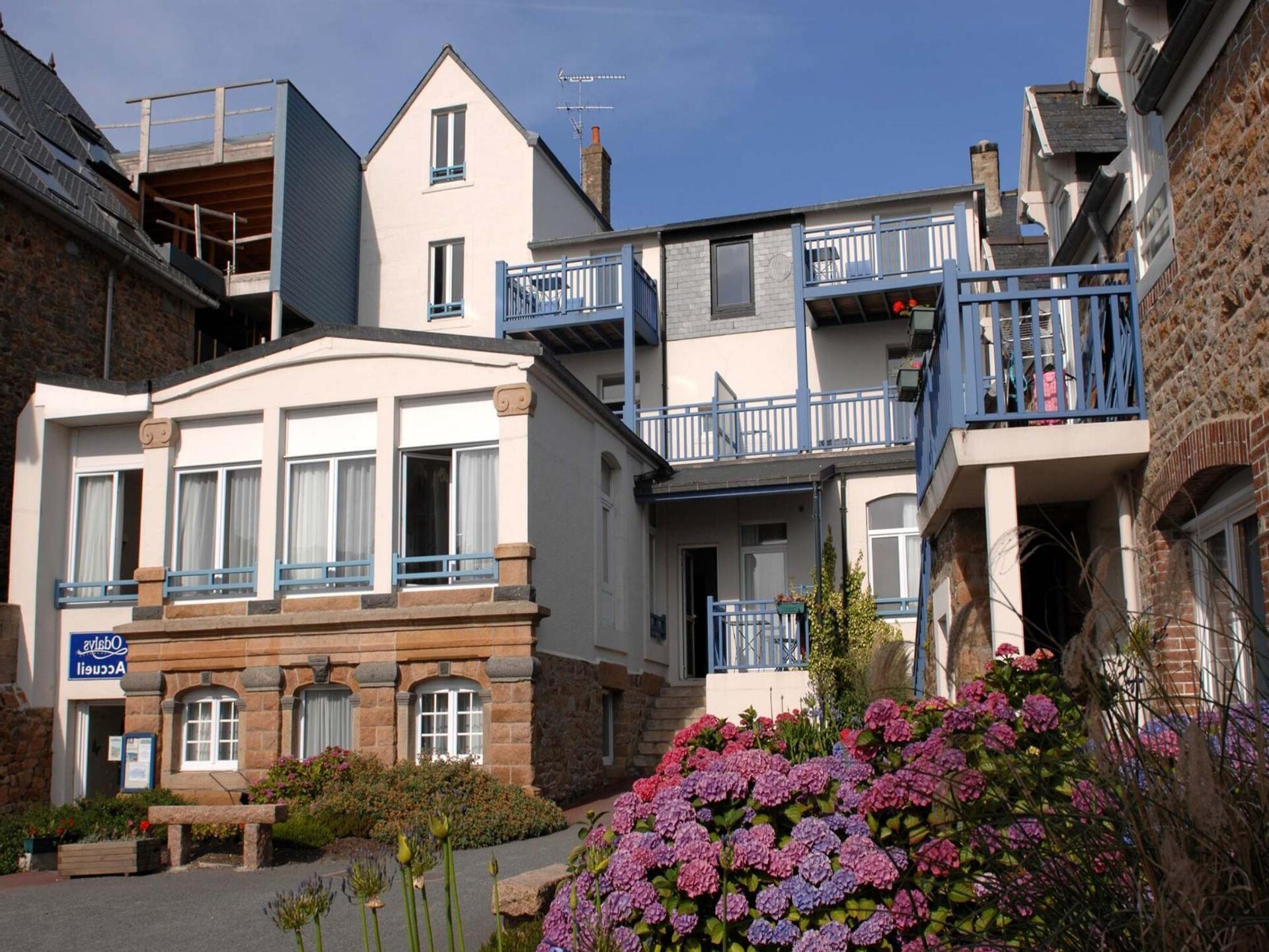 4-persoons appartement aan het strand in Trégastel - foto 11