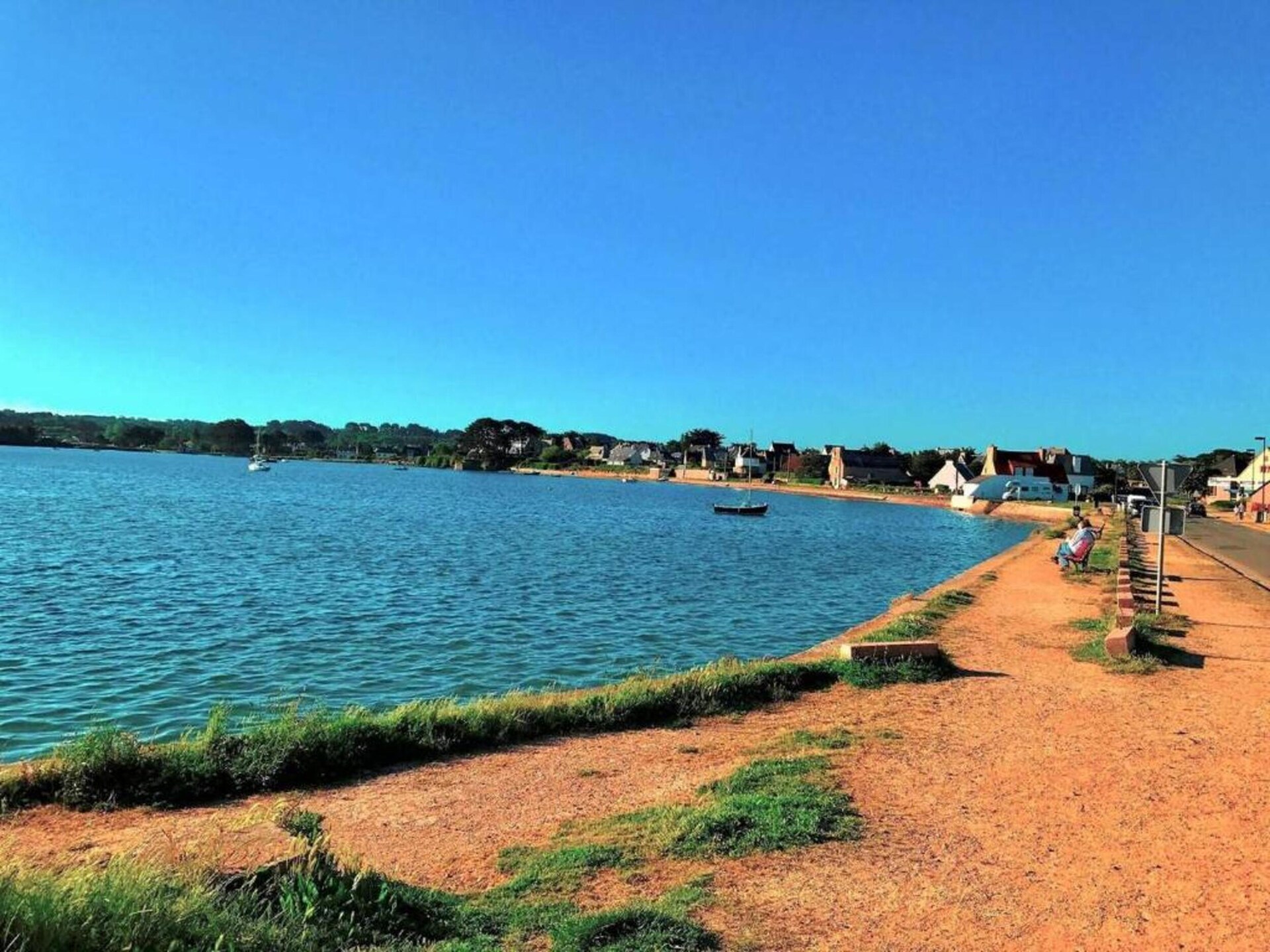 4-persoons appartement aan het strand in Trégastel - foto 17