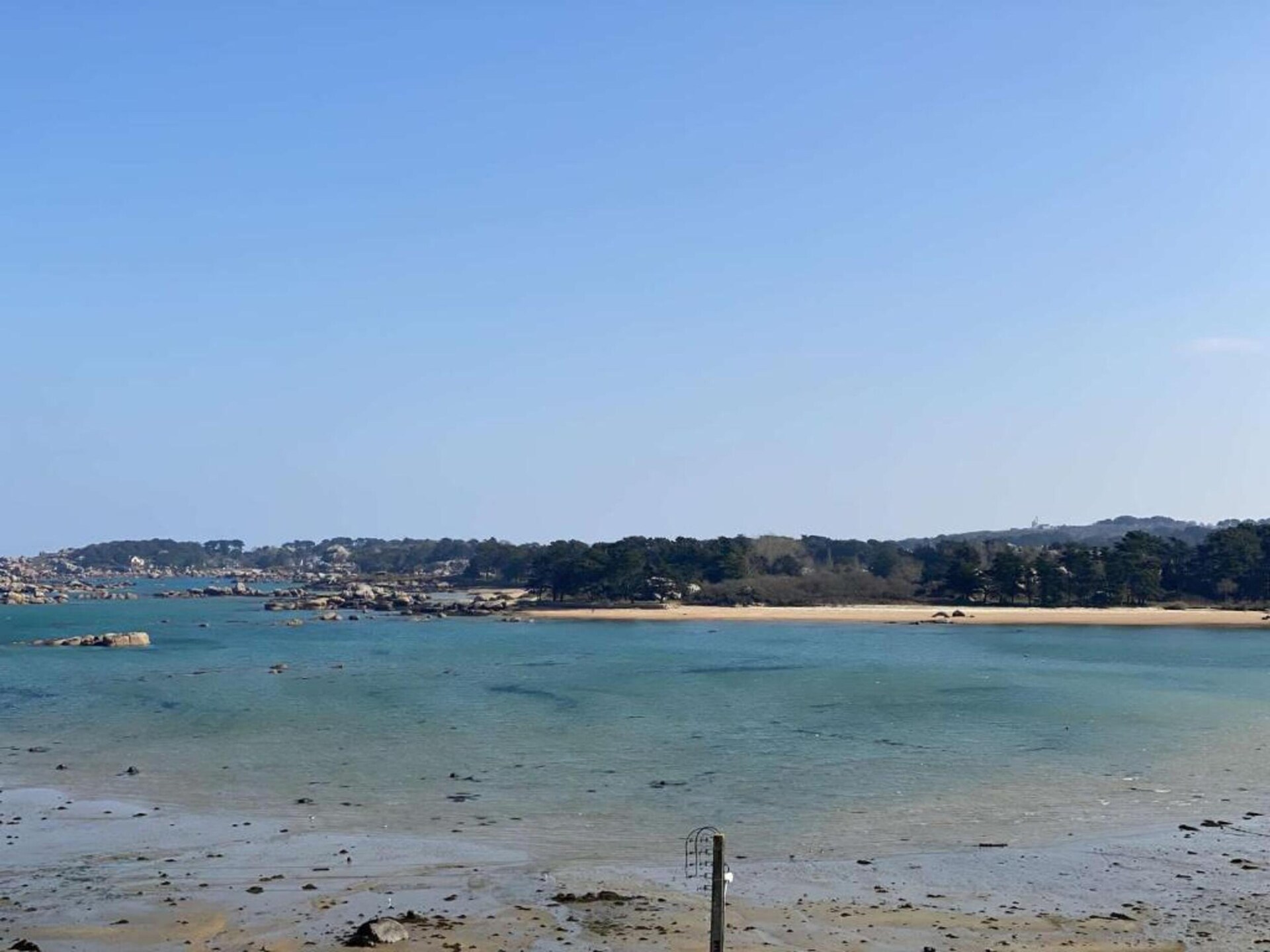 4-persoons appartement aan het strand in Trégastel - foto 24