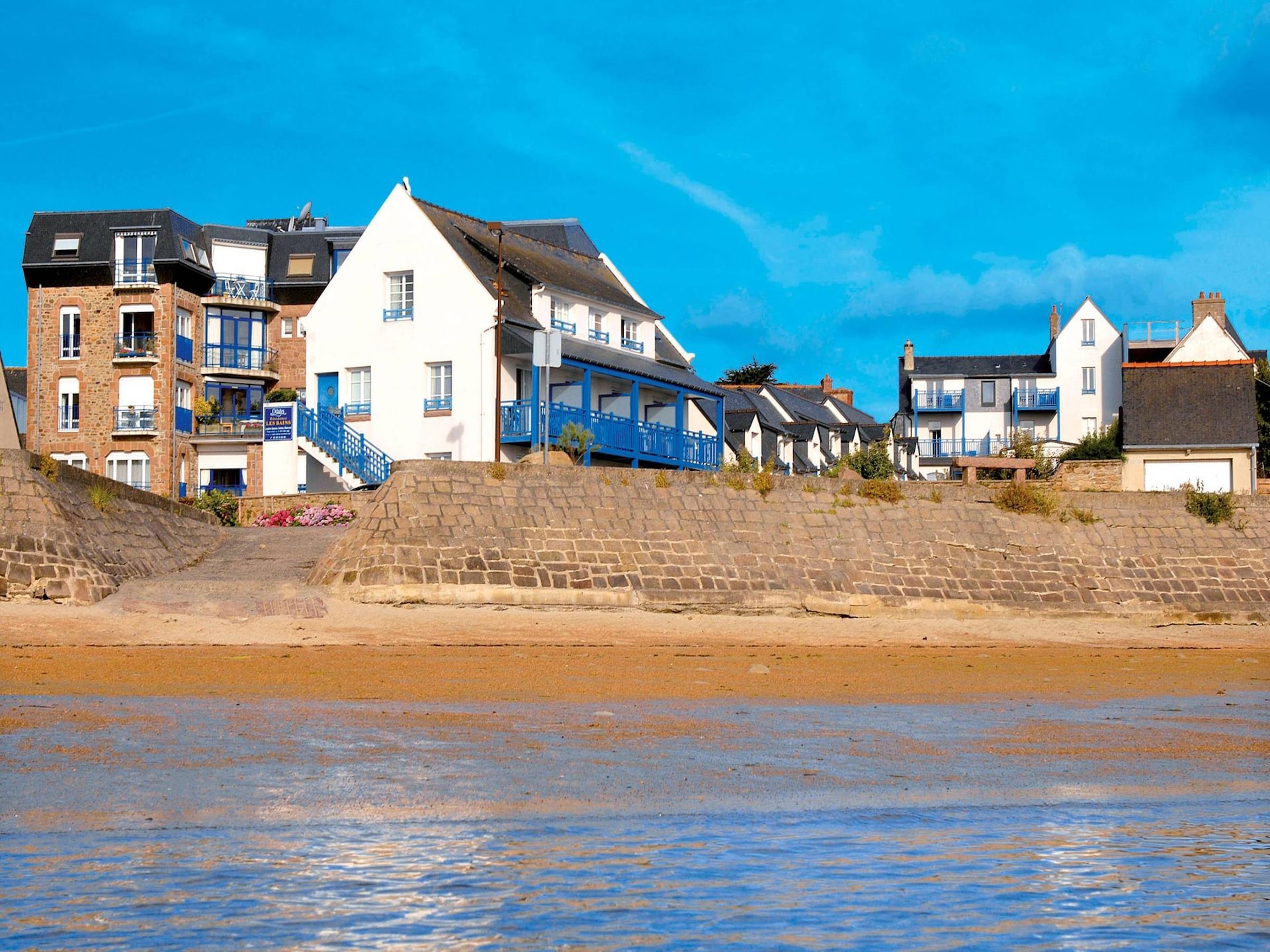 Aan het strand: Gezellig appartement in Trégastel voor 4 personen - foto 15
