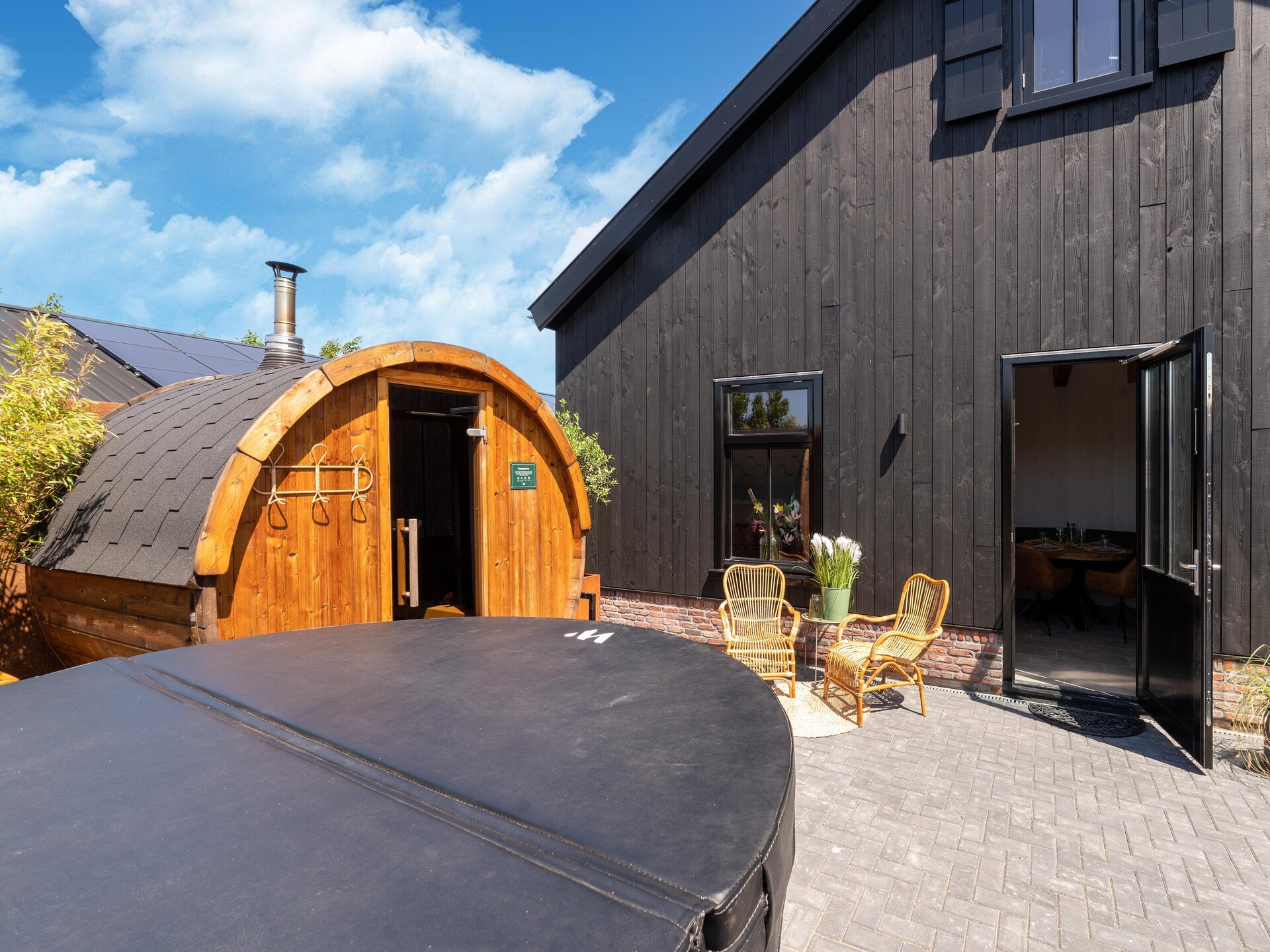 Hazenborgh - Wagenboet: luxe wellnessvakantiehuis bij golfbaan en strand - foto 10