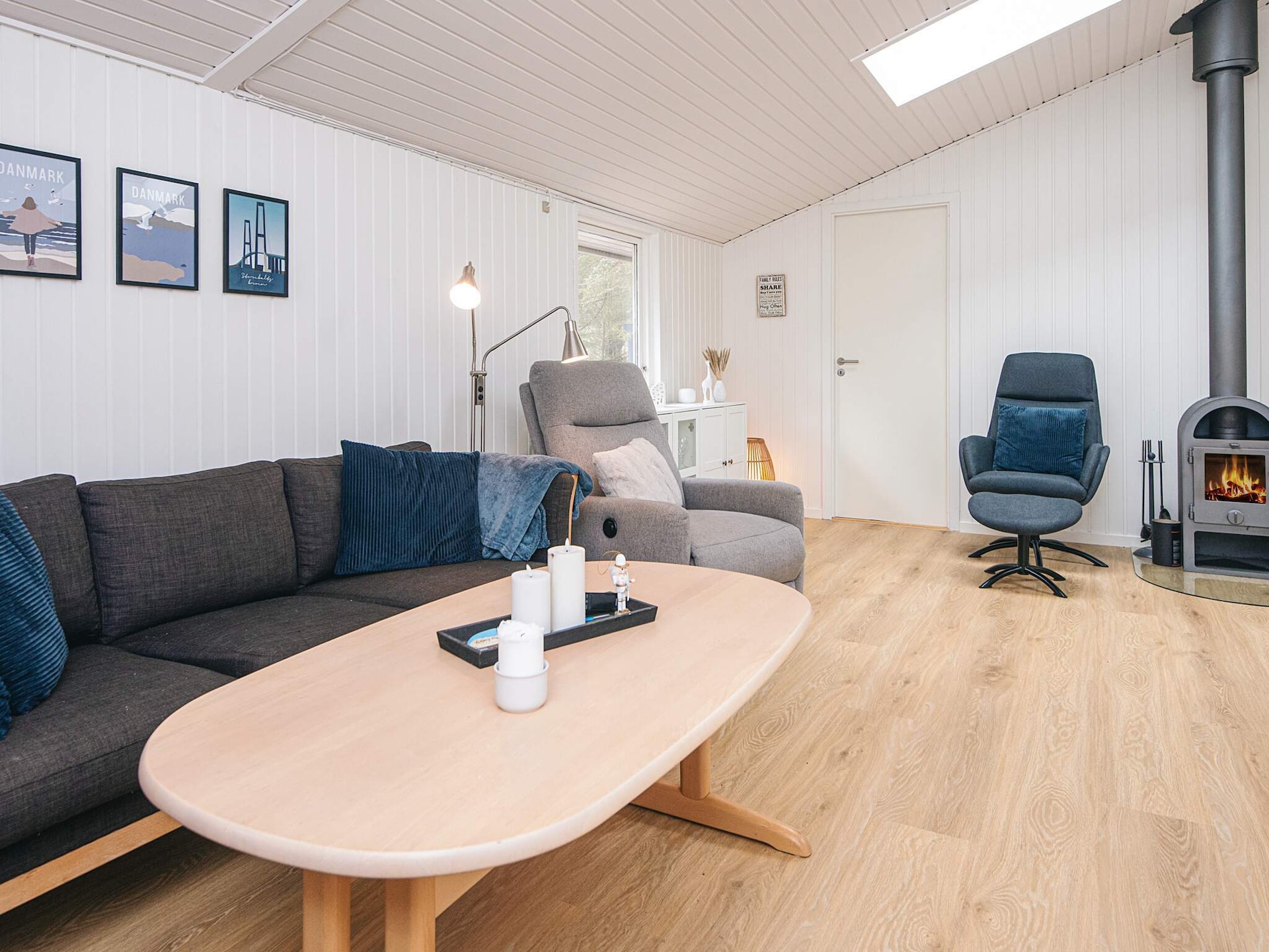 Ruim vakantiehuis op groot omheind perceel, 700m van strand in Nr. Lyngby - foto 14