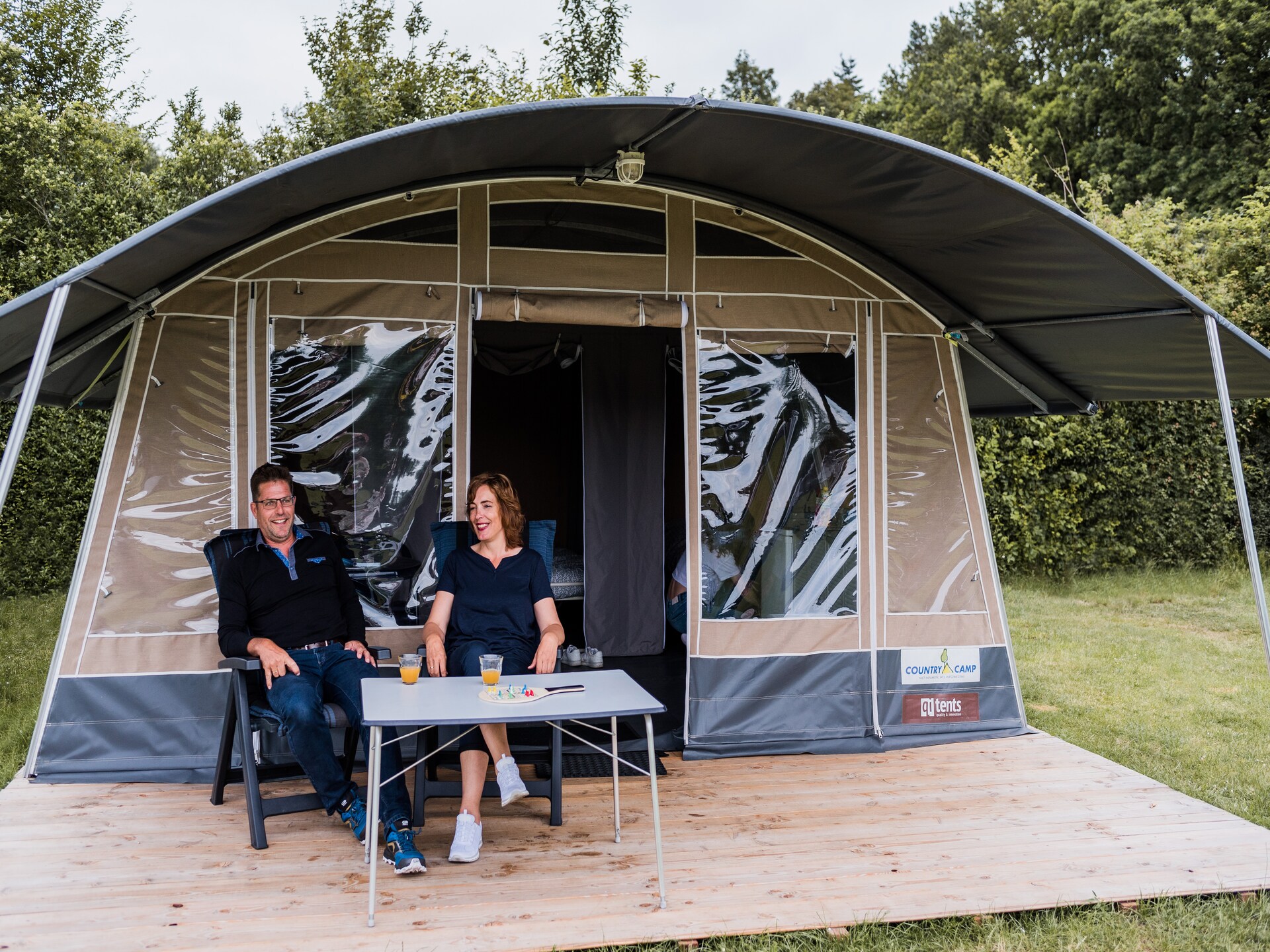 Safaritent voor 5 personen op bosrijke camping in Nommern, Luxemburg - foto 15