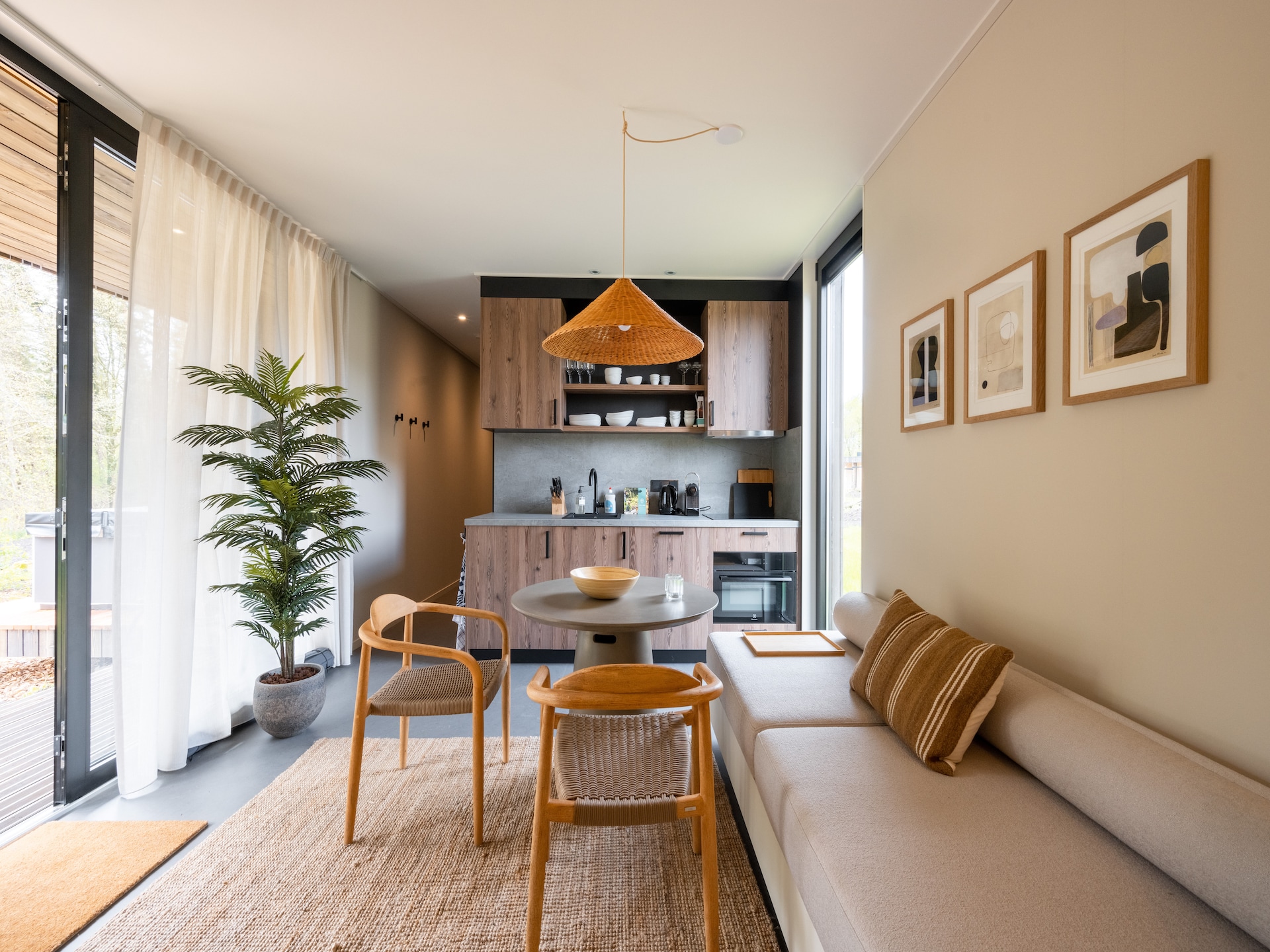 Luxe vakantiehuis met sterrenkijk-mezzanine en hottub in Zeewolde - foto 10