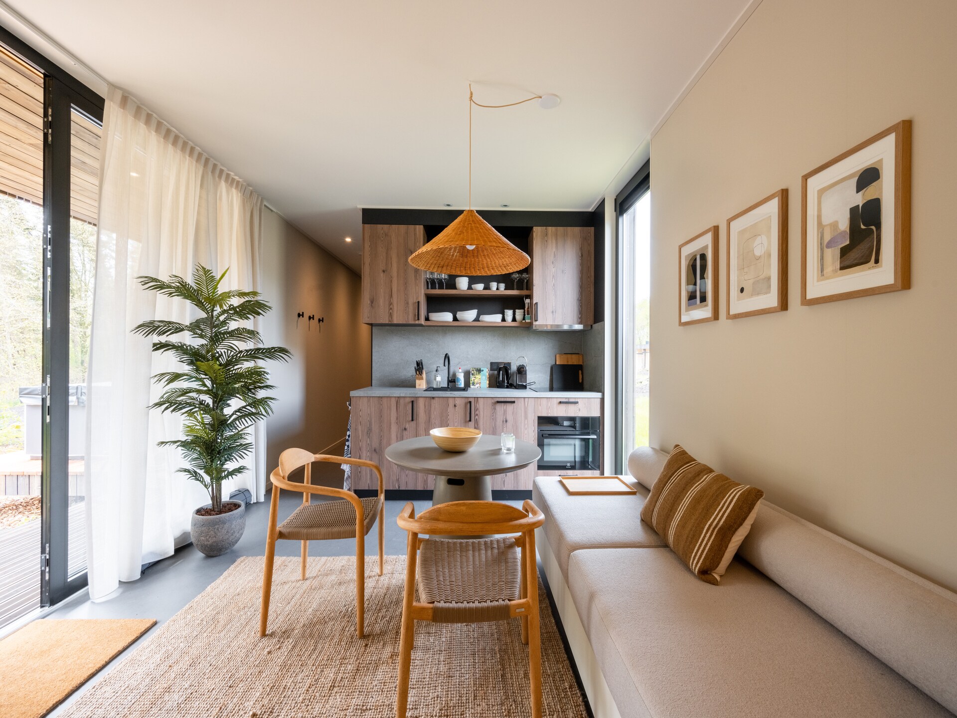Luxe vakantiehuis met bubbelbad en sterrenhemel-slaapkamer aan het Veluwemeer - foto 3