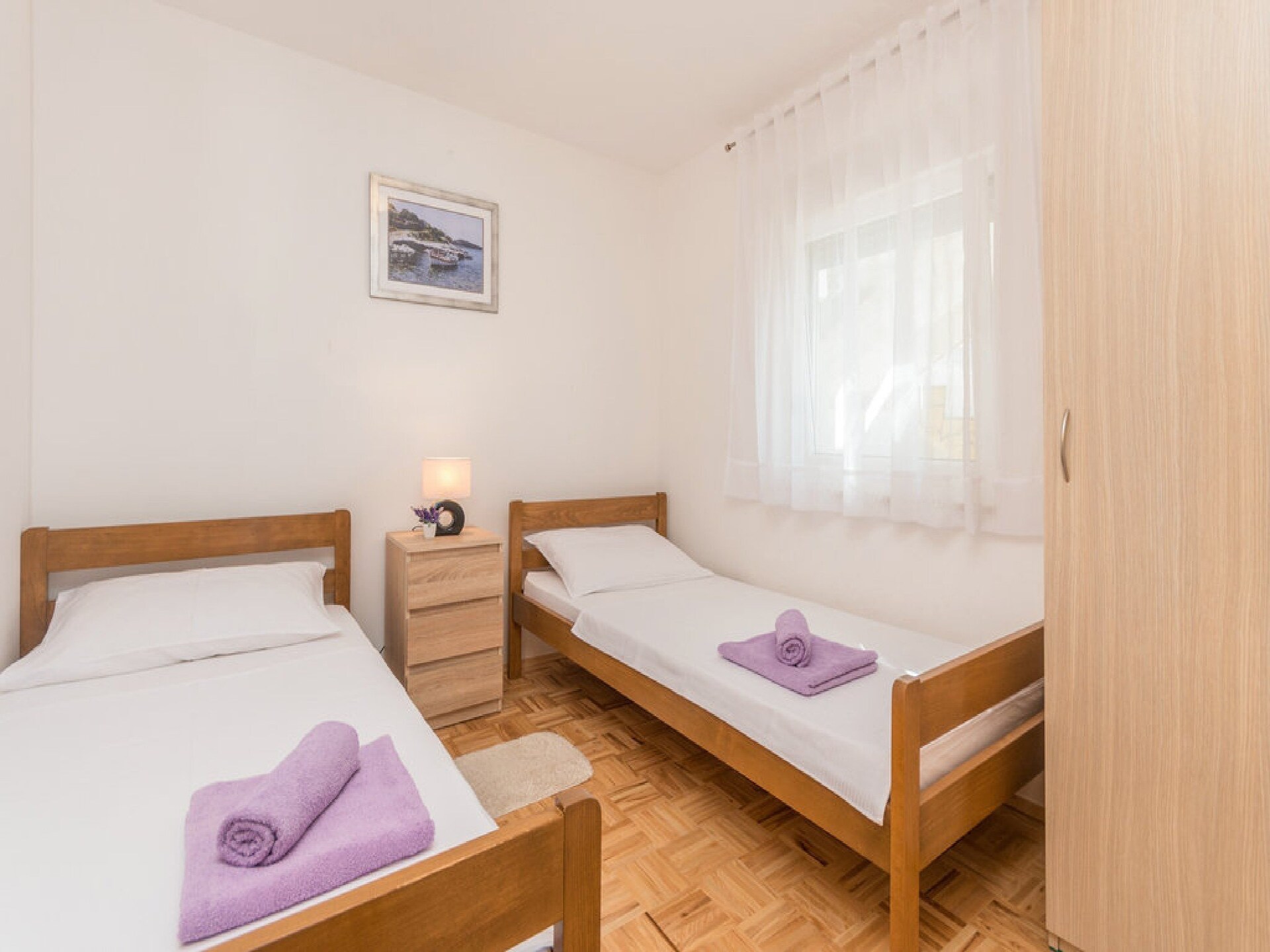 Aan het strand: Ruim appartement met zeezicht in Pasman - foto 6