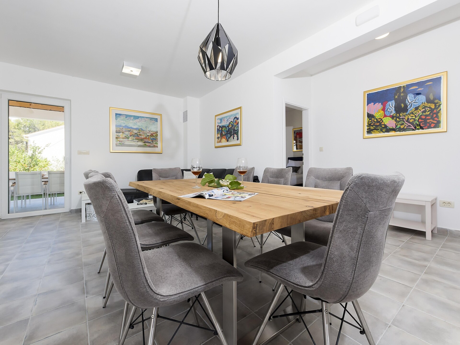 8-persoons villa aan zee in Milna met zwembad - foto 10