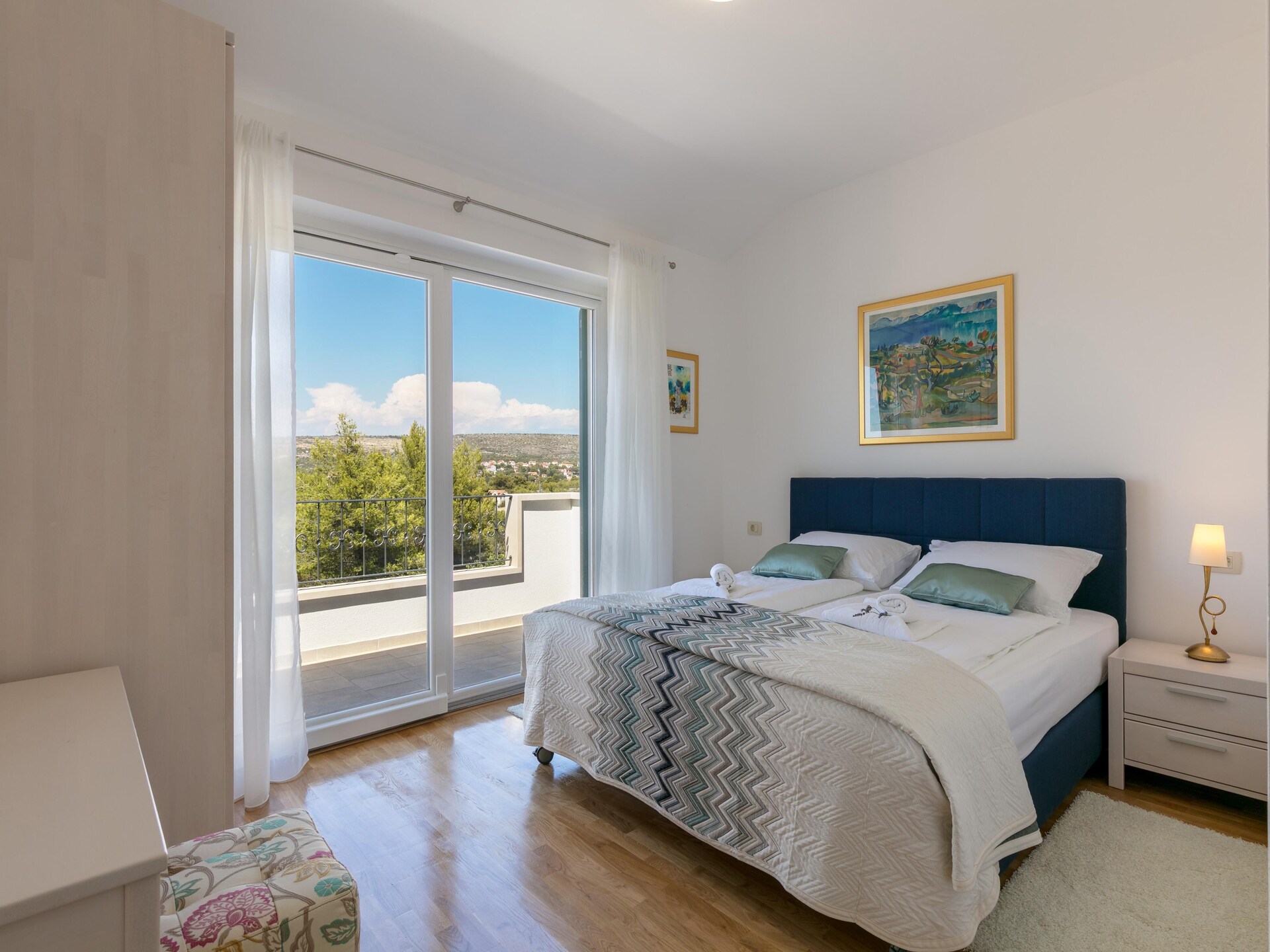 8-persoons villa aan zee in Milna met zwembad - foto 15