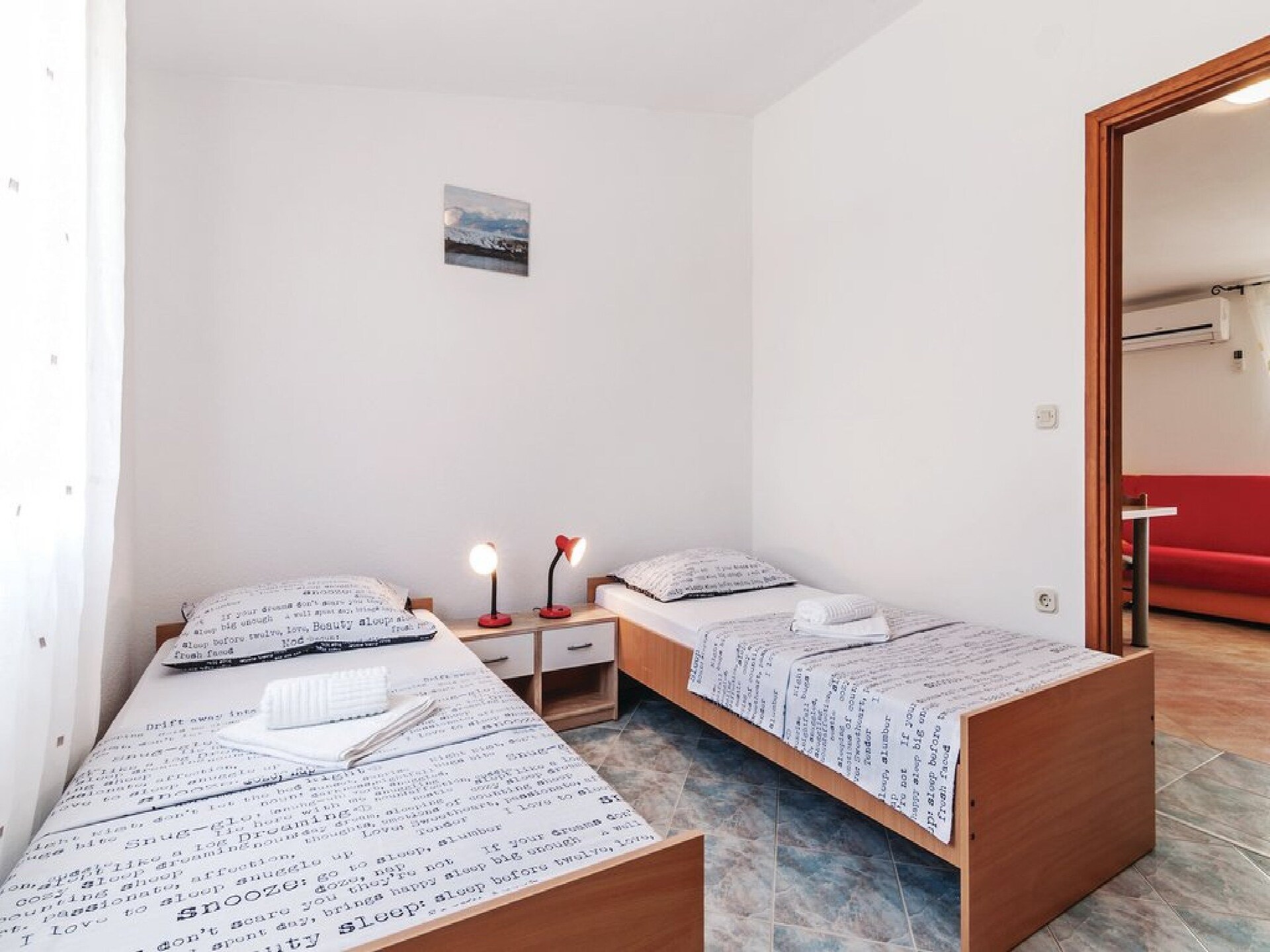 Appartement aan zee met terras en uitzicht op Vir – 100m van het strand - foto 5