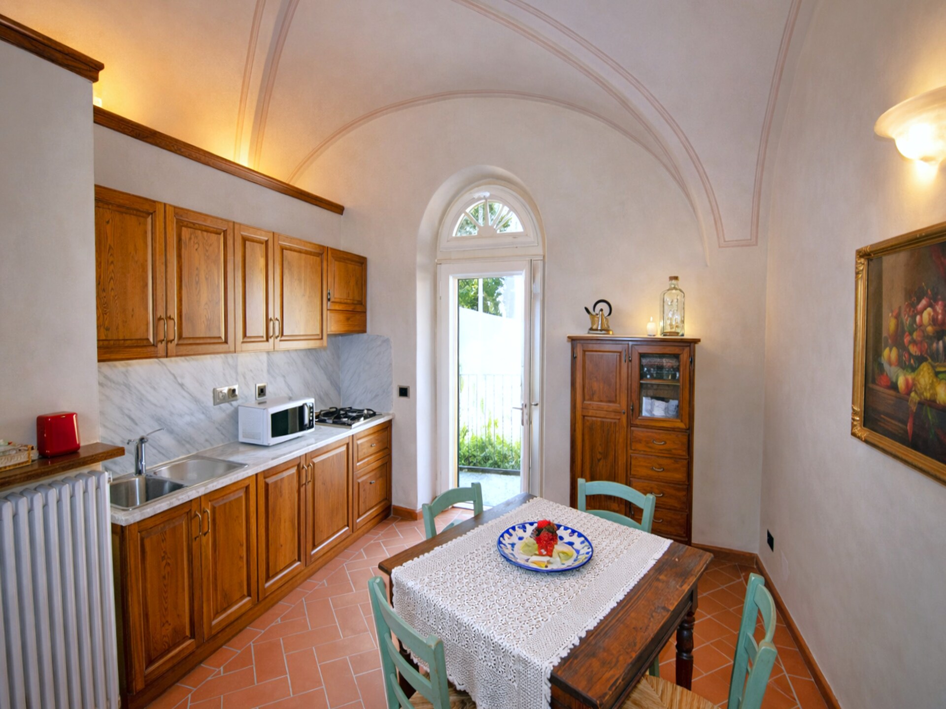 Toegankelijk appartement in Sensano met zwembad en Toscaanse heuvelzicht - foto 9