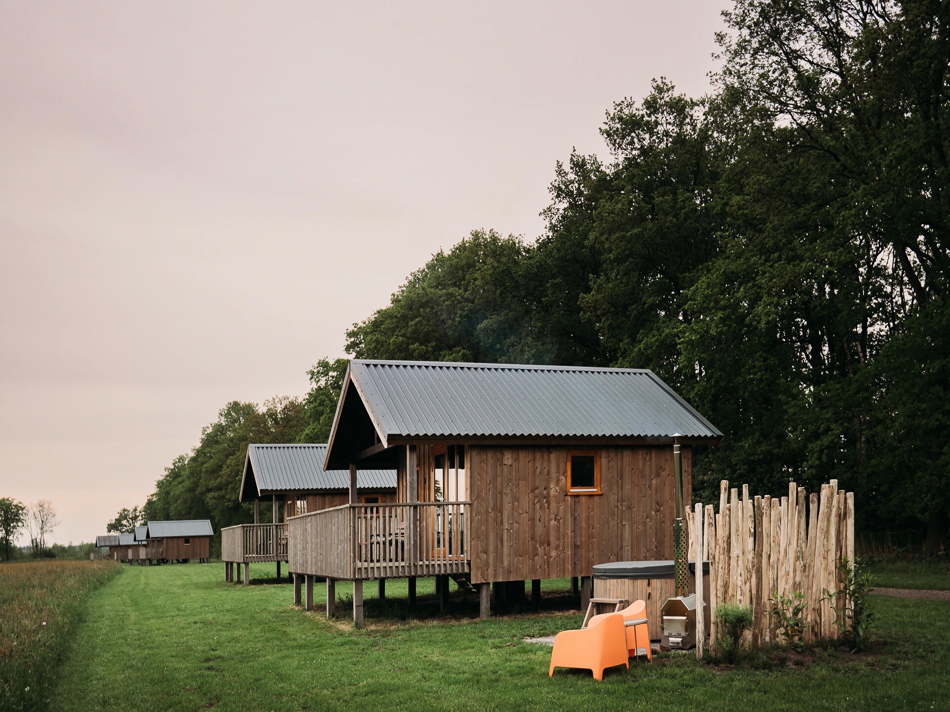 Wellness lodge met hottub aan de weilanden in Drenthe - foto 7