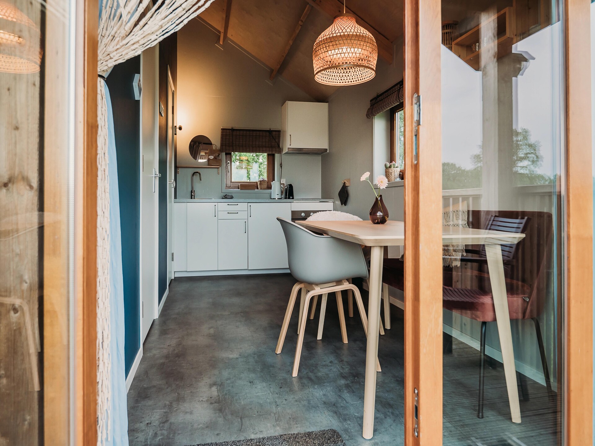 Wellness lodge met hottub aan de weilanden in Drenthe - foto 11