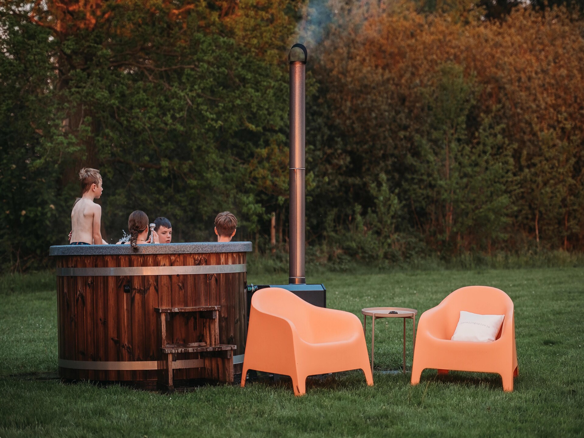 Wellness lodge met hottub aan de weilanden in Drenthe - foto 38