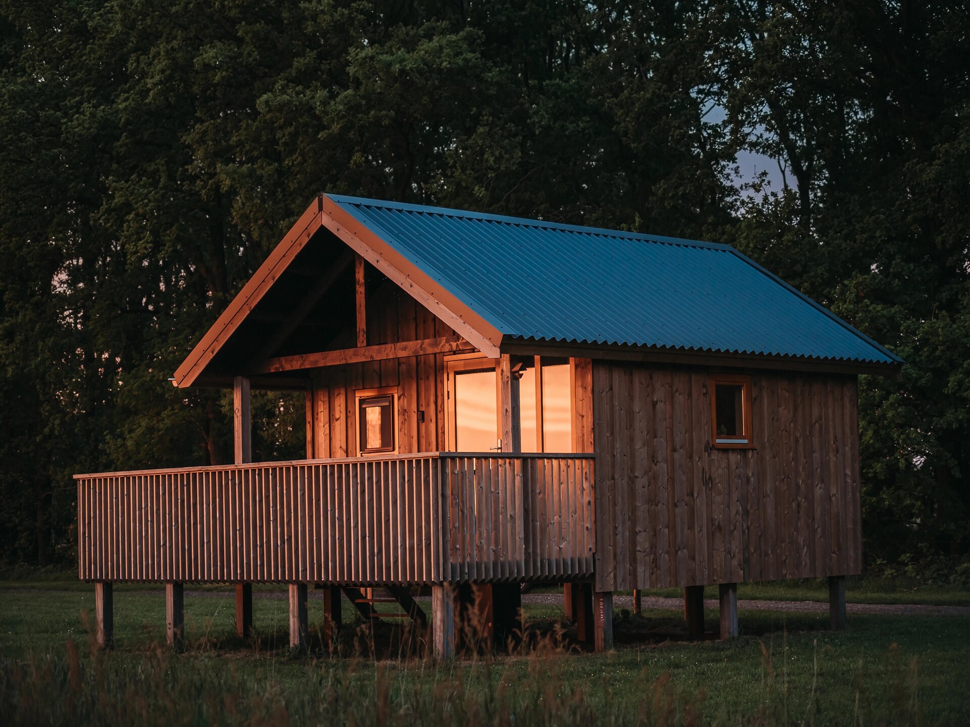 Wellness lodge met hottub aan de weilanden in Drenthe - foto 16