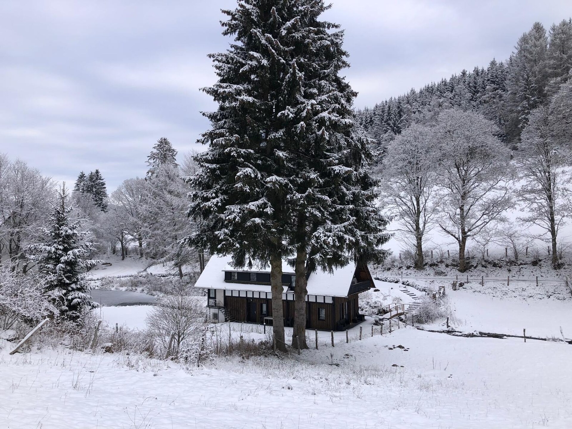 Ruim vakwerkhuis voor 10 personen aan de bosrand bij Winterberg-Züschen - foto 36