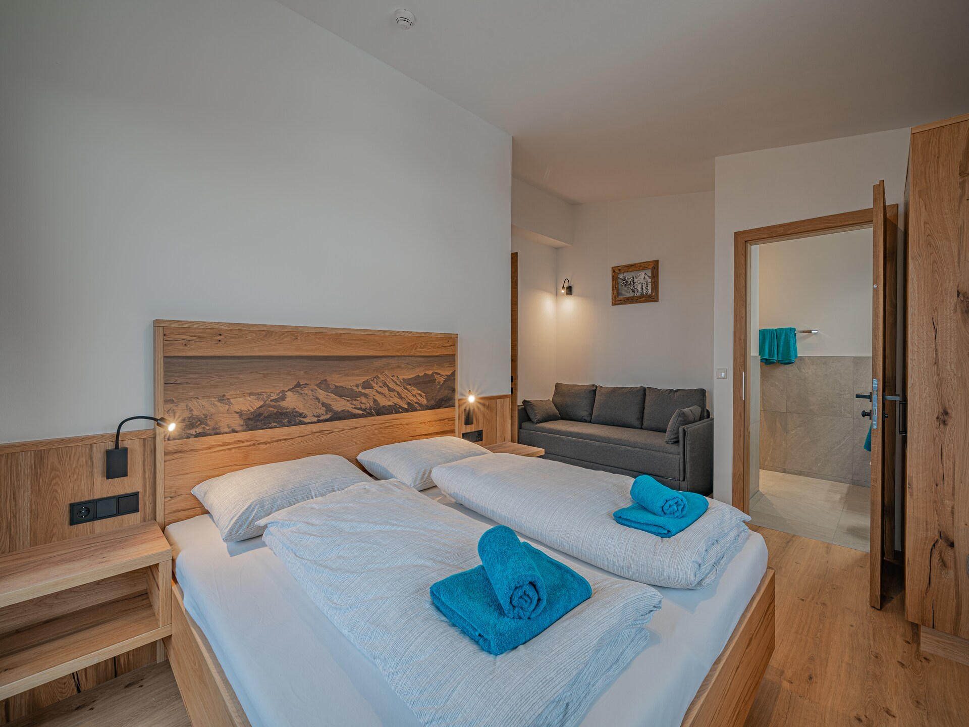 Ruim appartement Haus Andrea Cäciel in Brixen im Thale met tuin en zwemvijver - foto 9