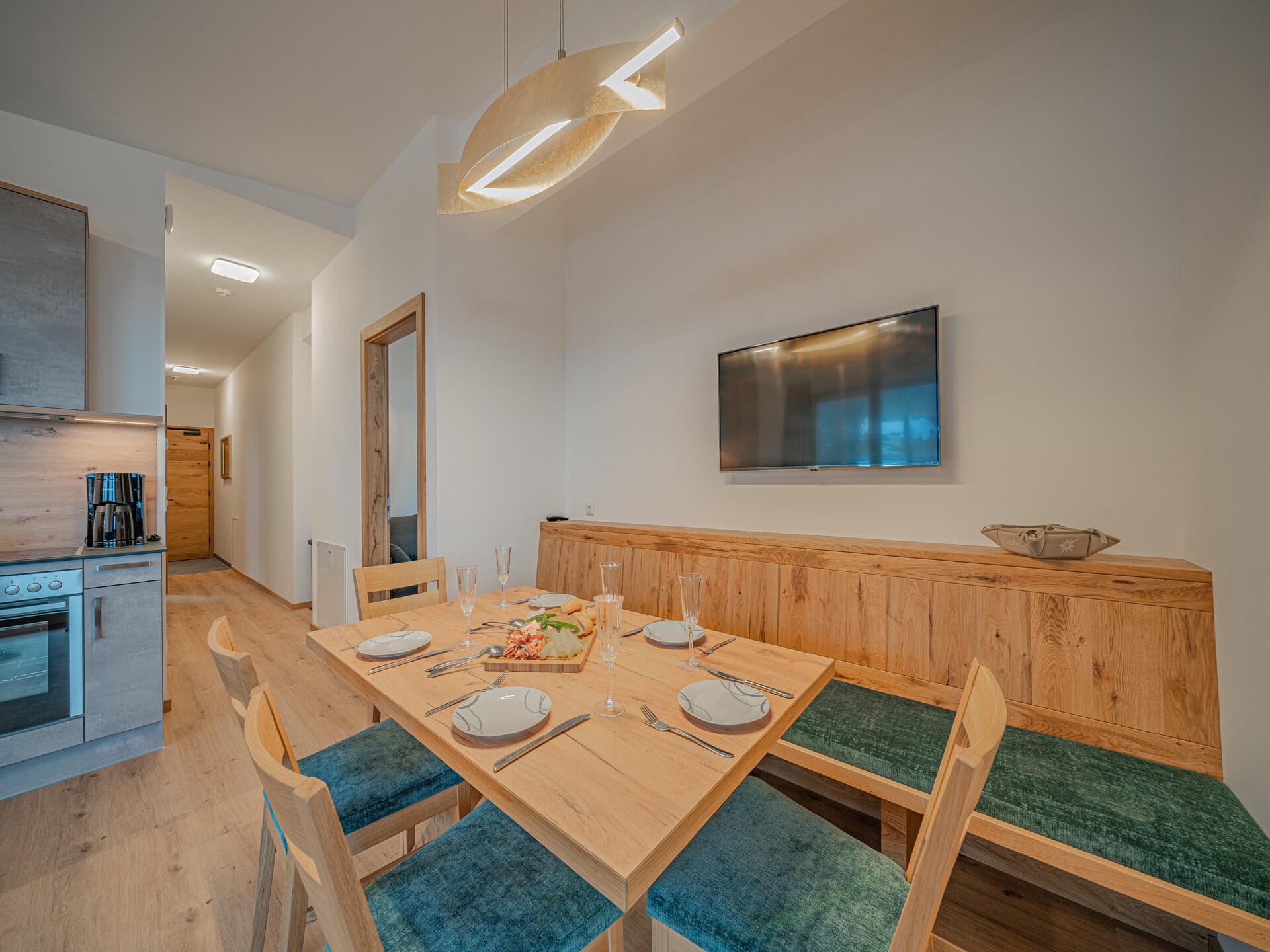 Ruim appartement Haus Andrea Cäciel in Brixen im Thale met tuin en zwemvijver - foto 8