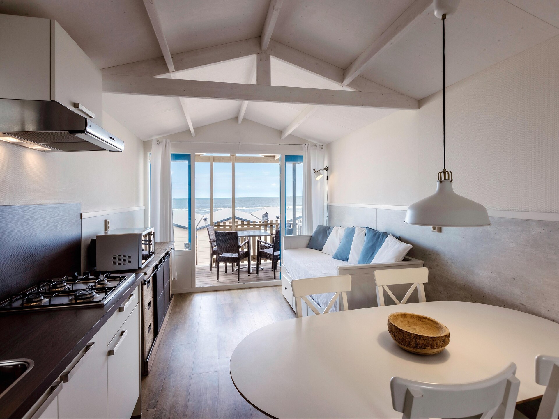 Beach House aan de duinen van Wijk aan Zee met zeezicht - foto 2