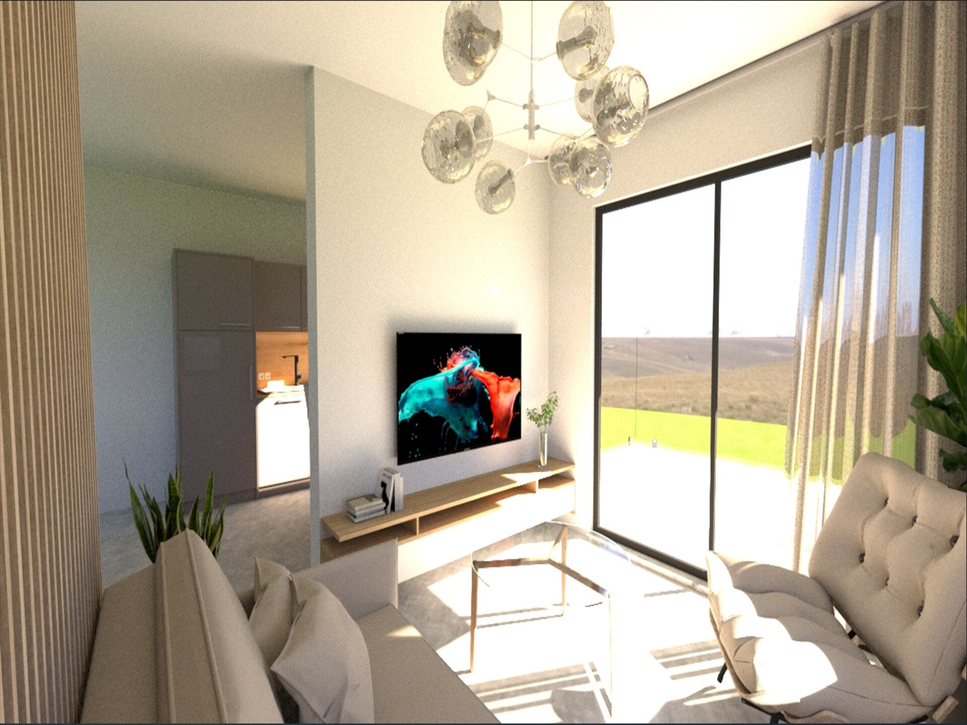 Knus appartement voor 4 op vakantiepark, 150m van zee in Privlaka - foto 9
