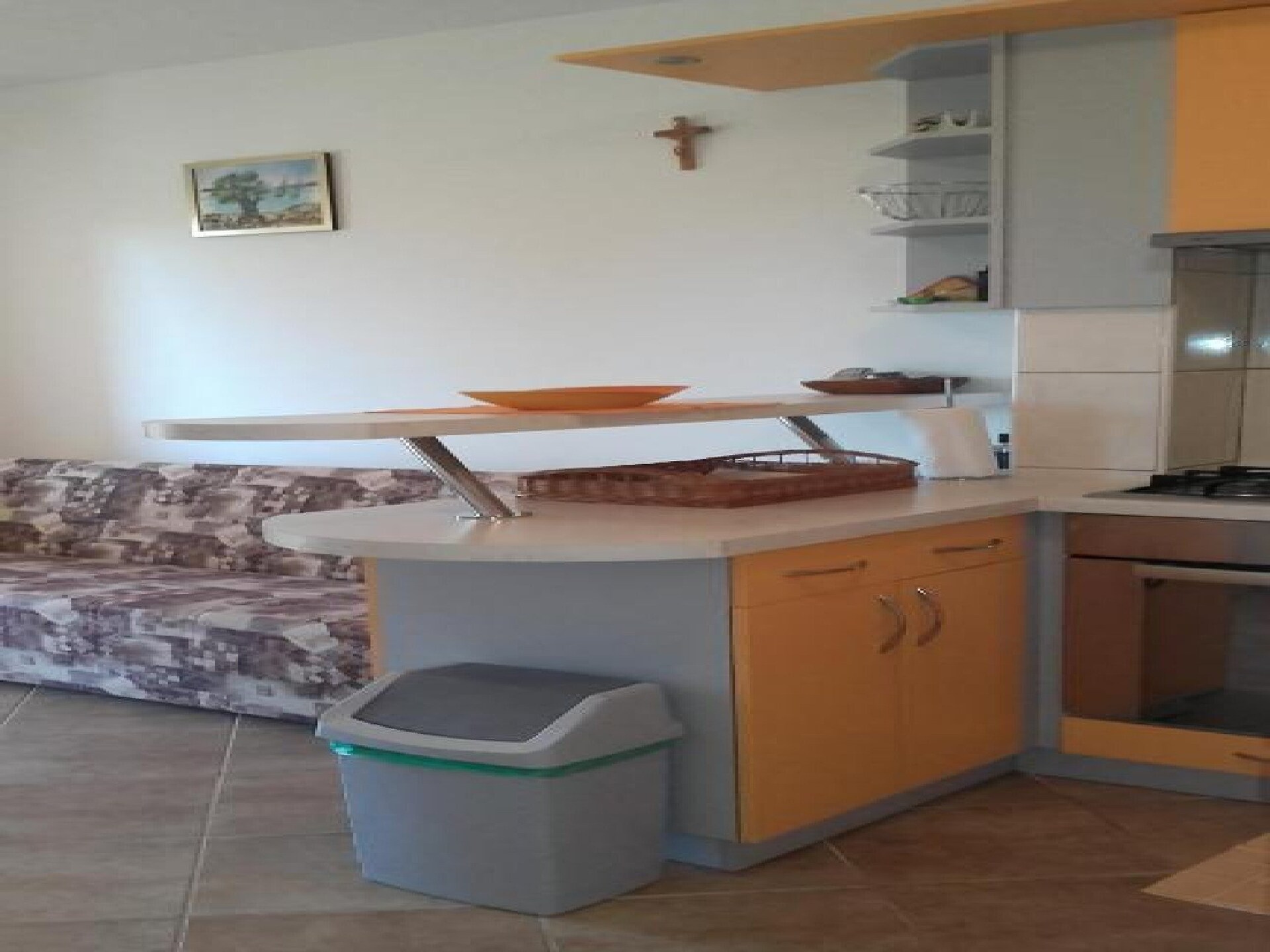 Op 500 m van het strand: Rustig appartement in Karin Gornji - foto 9