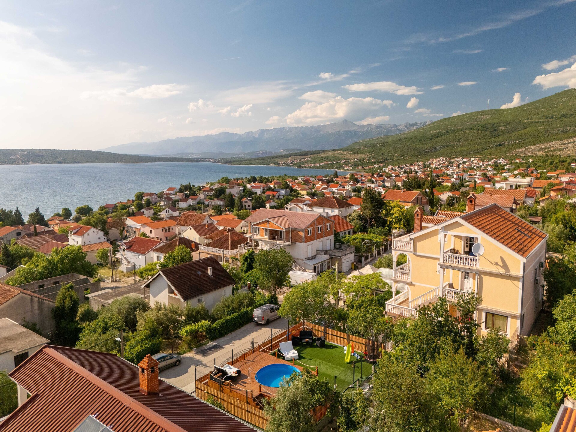 2-persoons appartement in Karin Gornji vlak bij het strand - foto 35