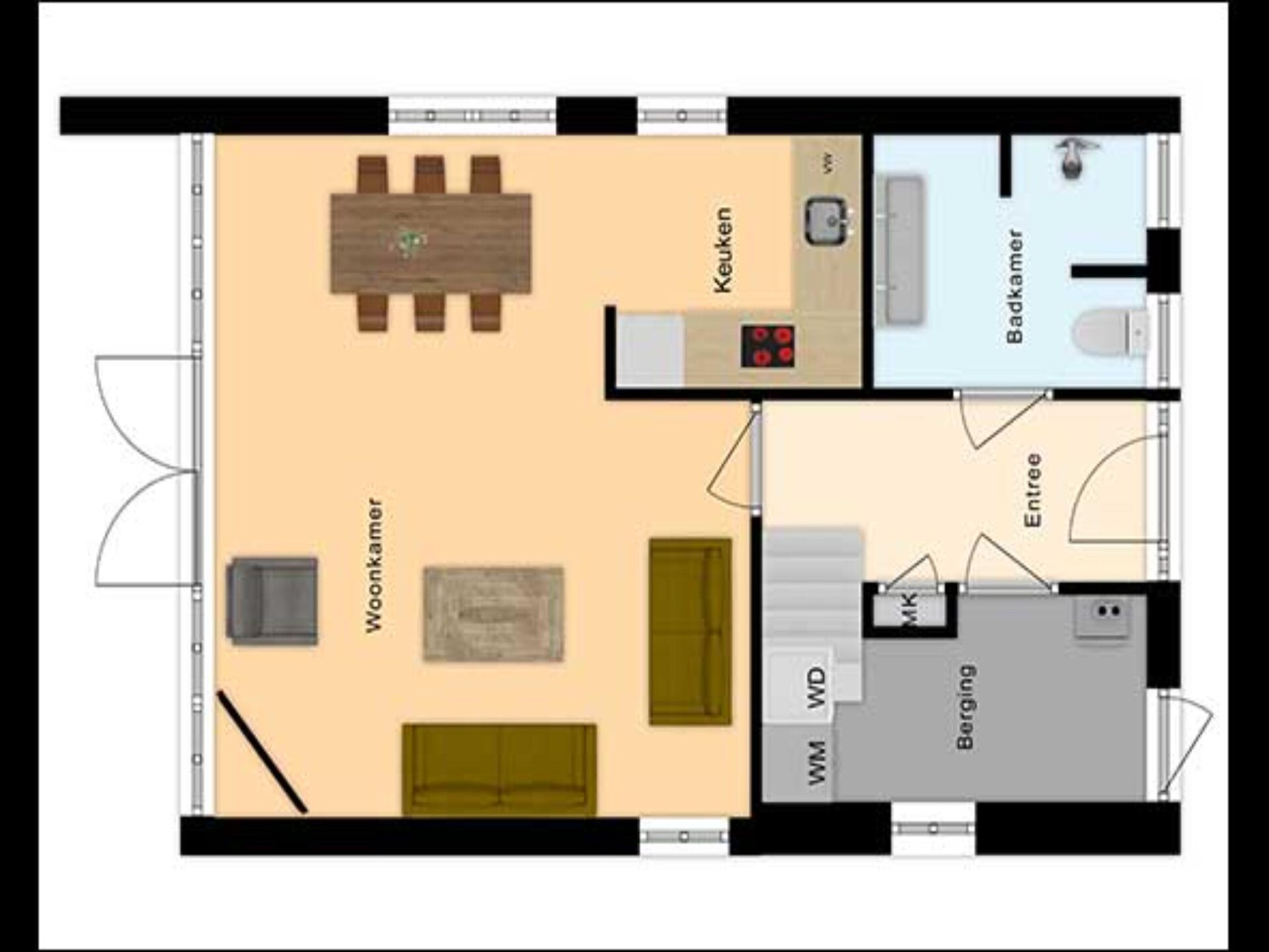 Vrijstaand vakantiehuis aan bosrand Vakantiepark Hellendoorn – 4 pers. - foto 17