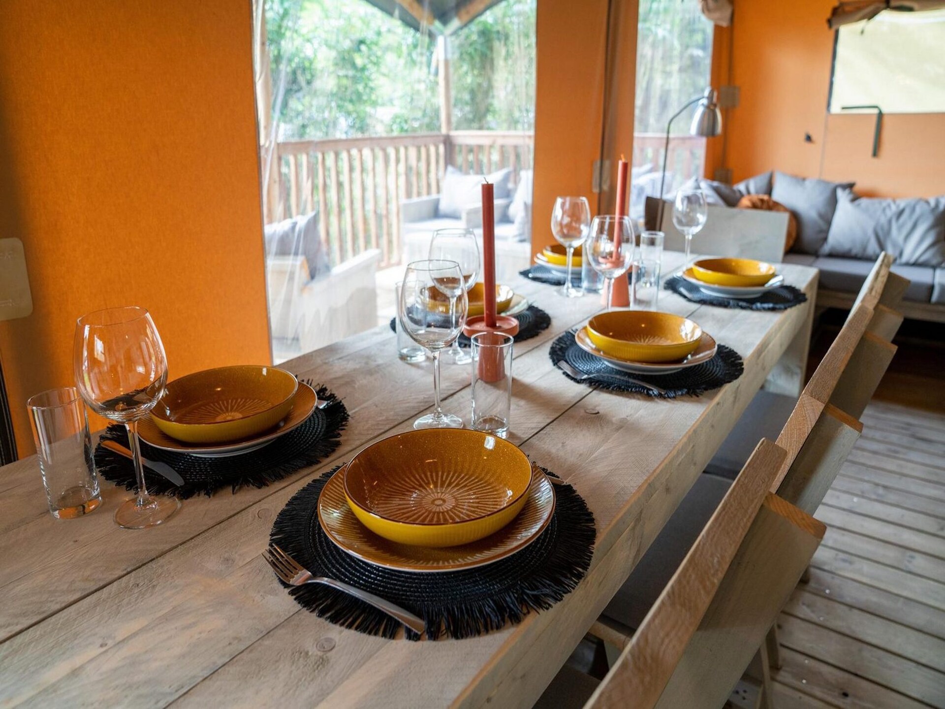 Glamping tent met uitzicht op Rhederlaagse Meren voor 8 personen - foto 10
