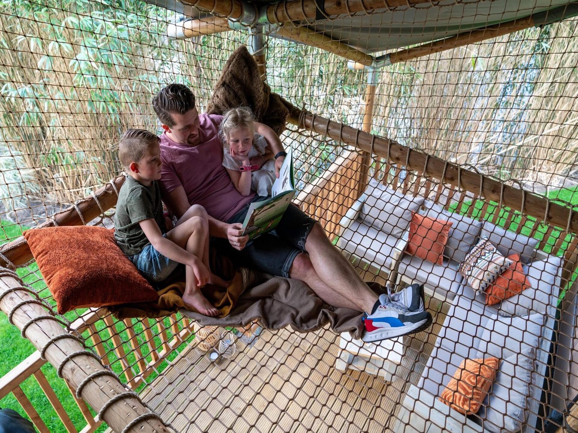 Glamping tent met uitzicht op Rhederlaagse Meren voor 8 personen - foto 14